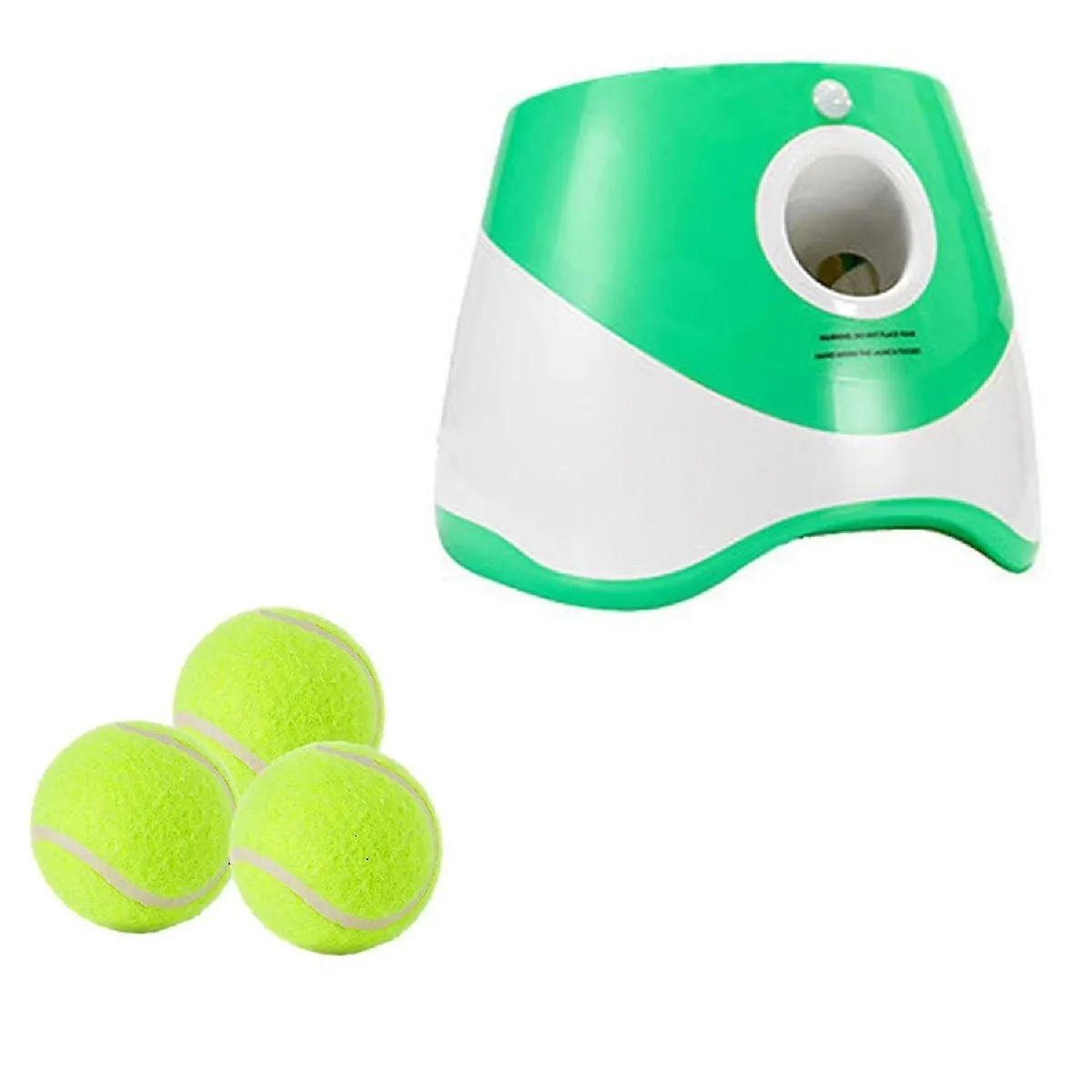 Lanceur de balles automatique pour chien avec 3/6/9 boules Lanceur de balles durable pour petit chien moyen