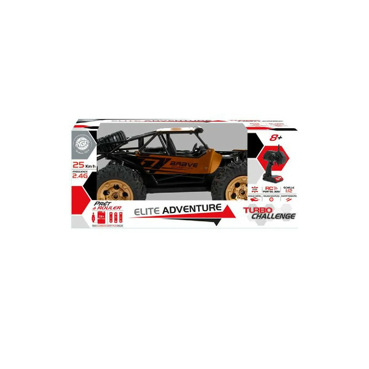 Voiture radio commandée Turbo Challenge Buggy 34 cm