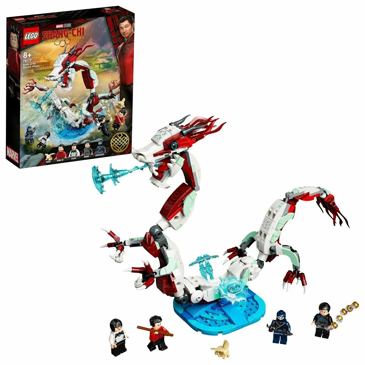 Playset Lego Marvel: Shang-Chi and the Legend of the Ten Rings - Battle at the Ancient Village 76177 400 Pièces