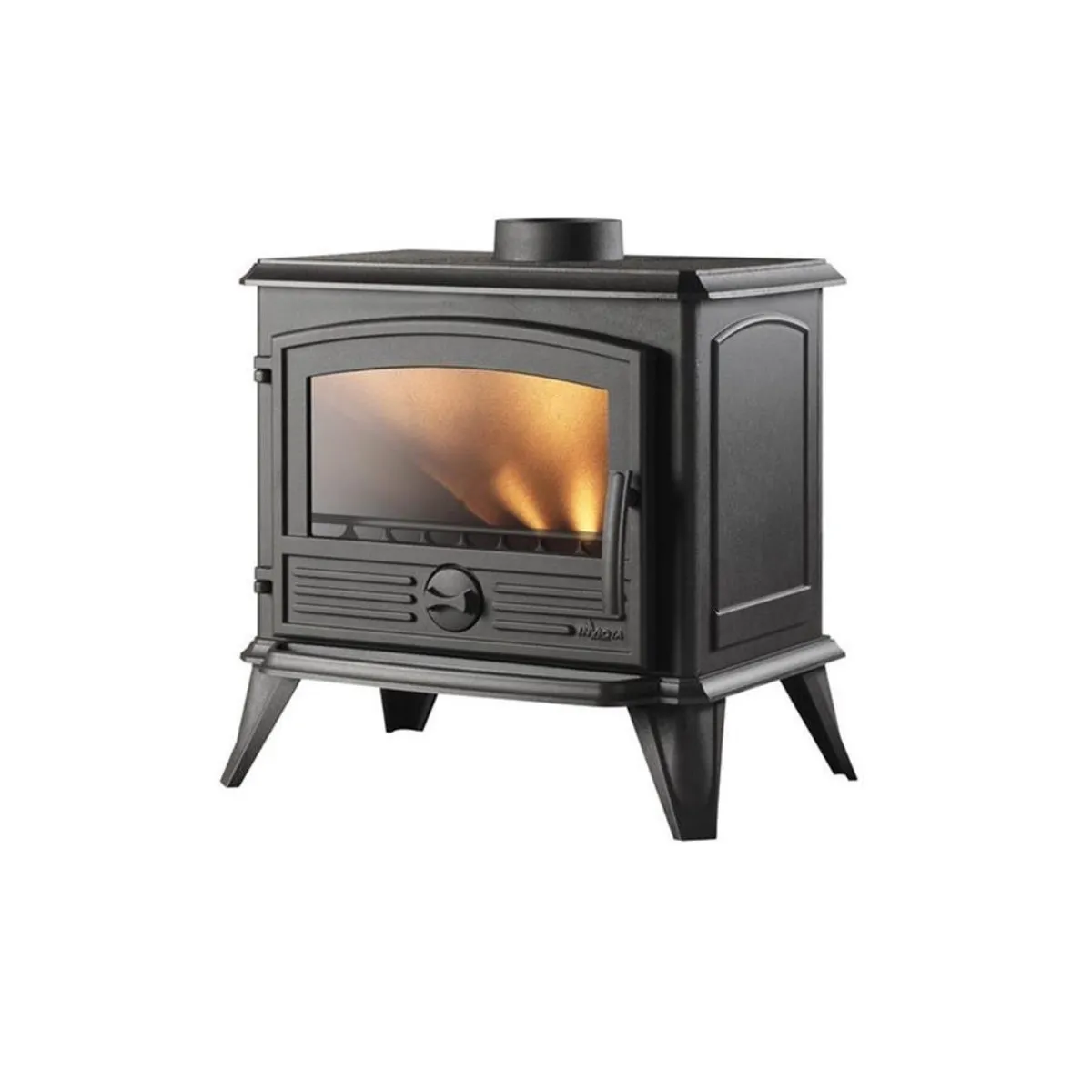 Poêle à bois fonte 8.5 kw samara - P914844 - INVICTA