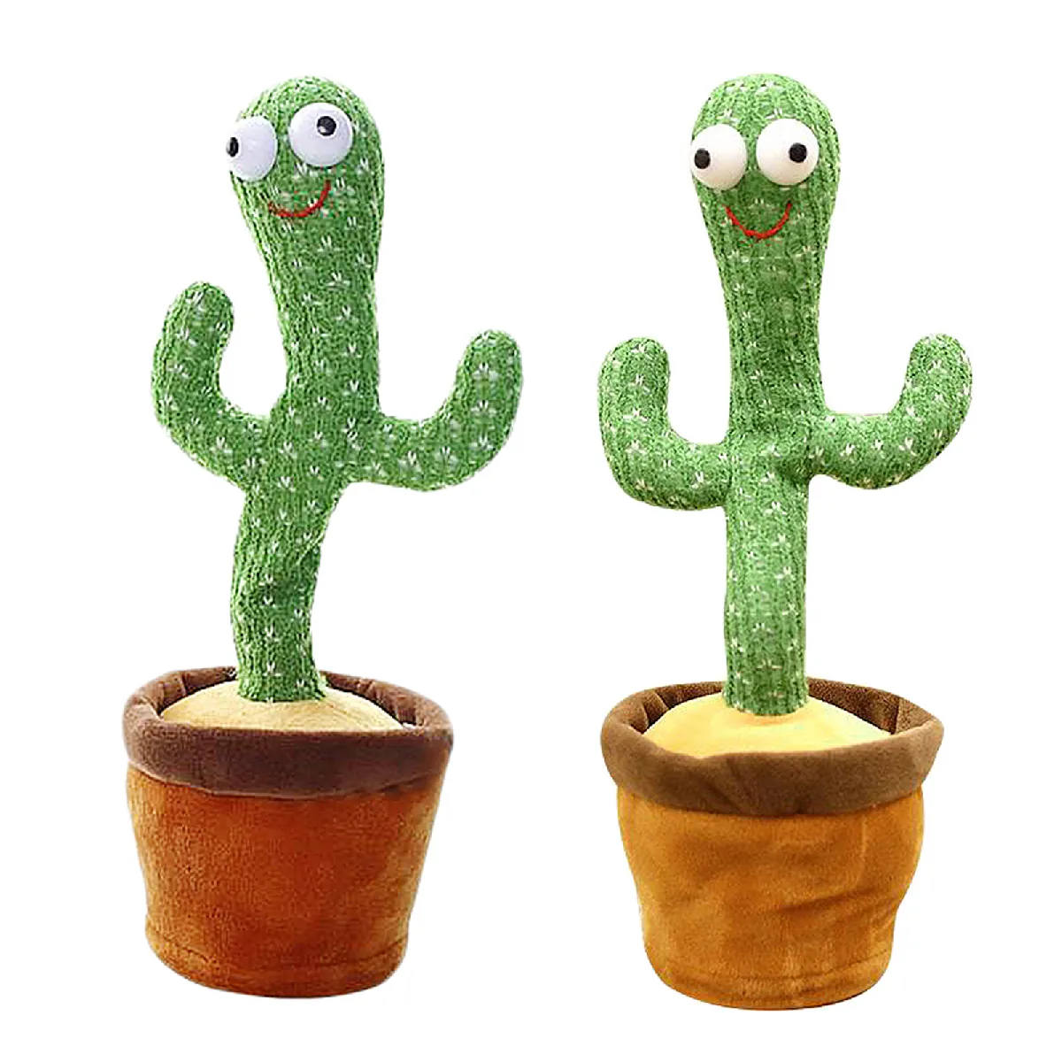 Jouets En Peluche De Cactus De Danse, Cactus De Balançoire électronique, Chant Et Danse