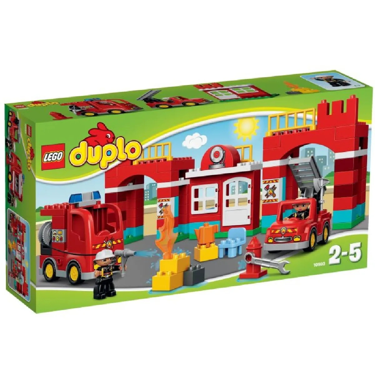 LEGO® DUPLO® Ville - La caserne des pompiers - 10593