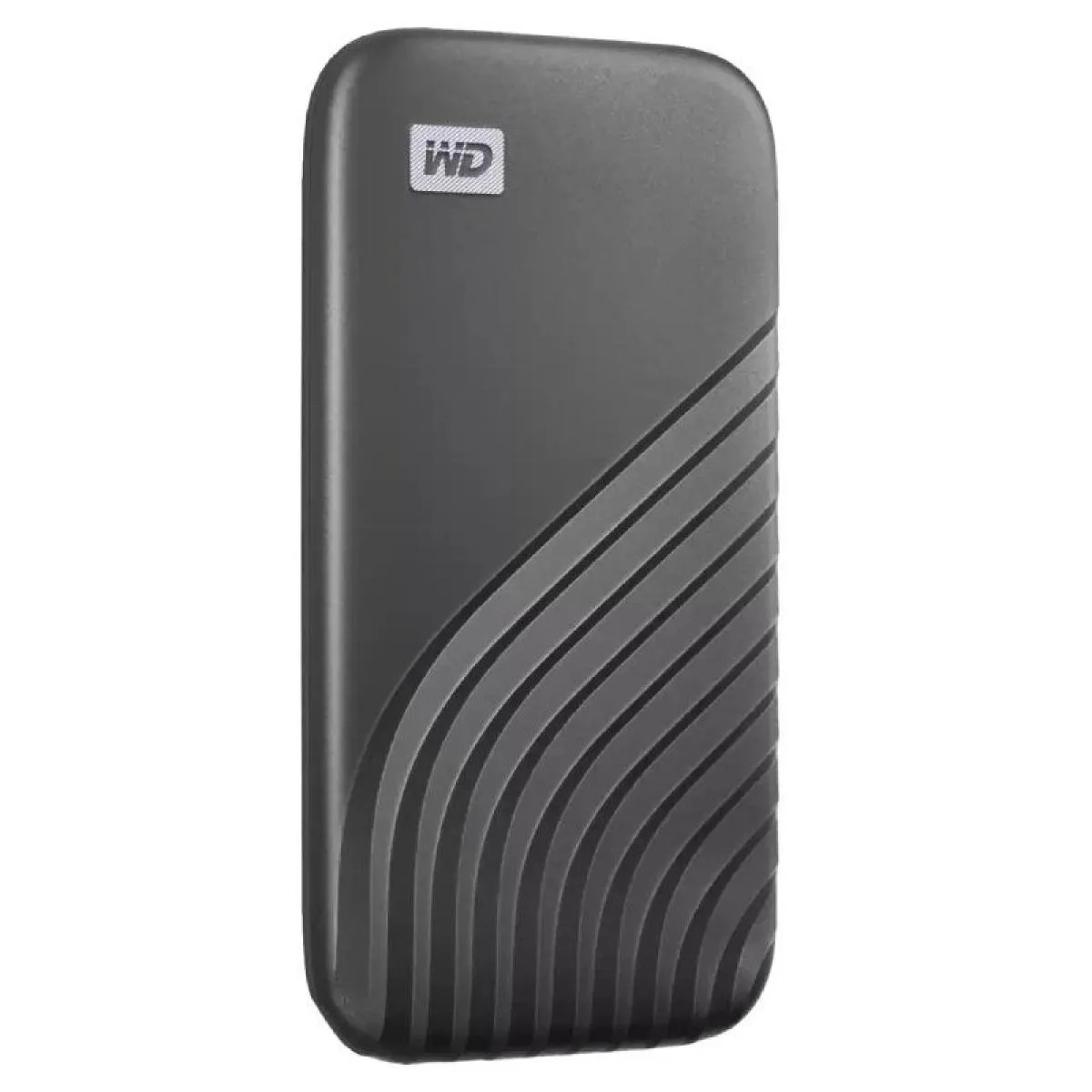 Disque dur externe SSD Western Digital My Passport SSD 500 Go/ USB 3.2/ Gris