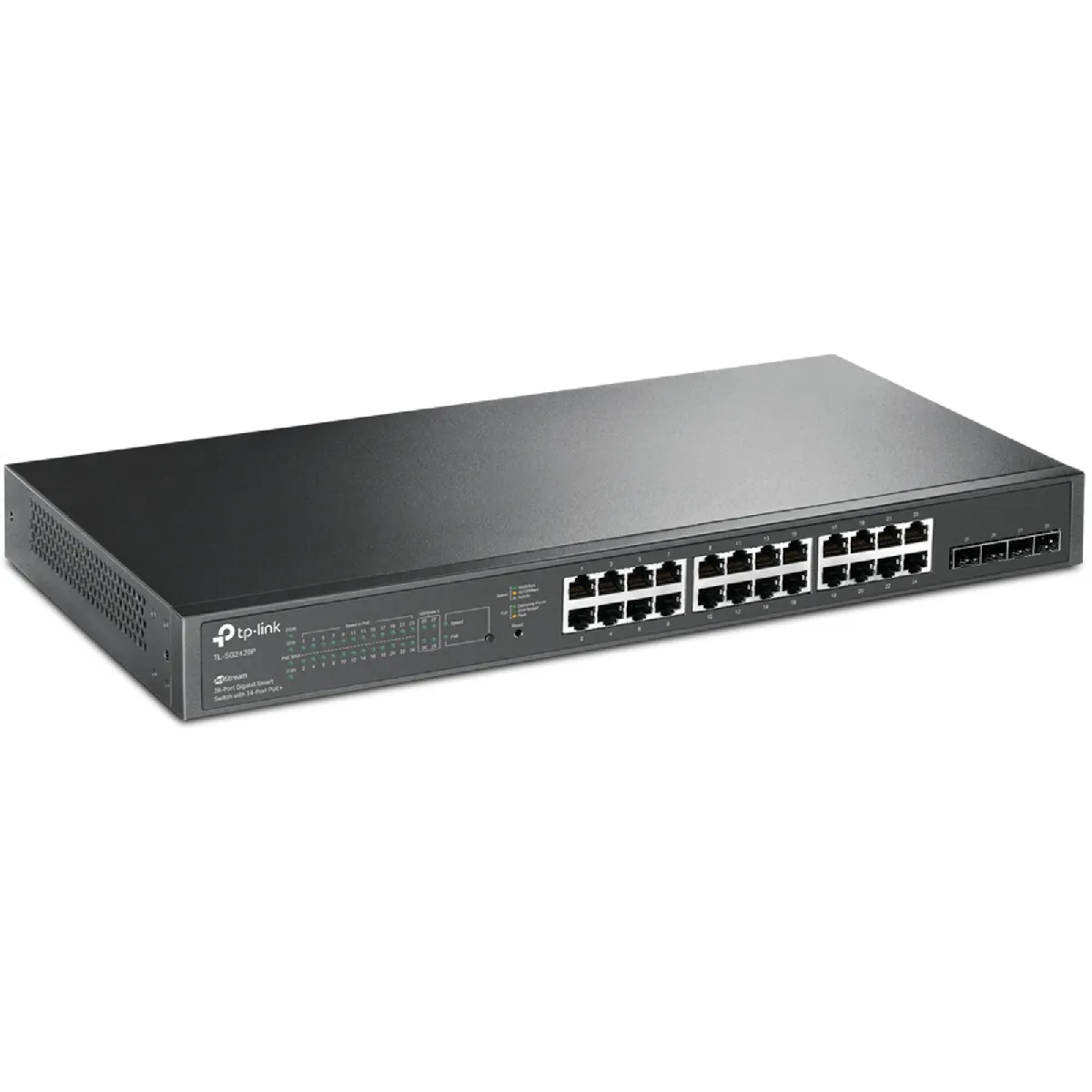 TP-Link Smart Gigabit JetStream TL-SG2428P 24 ports Gigabit PoE + et 4 commutateurs SFP