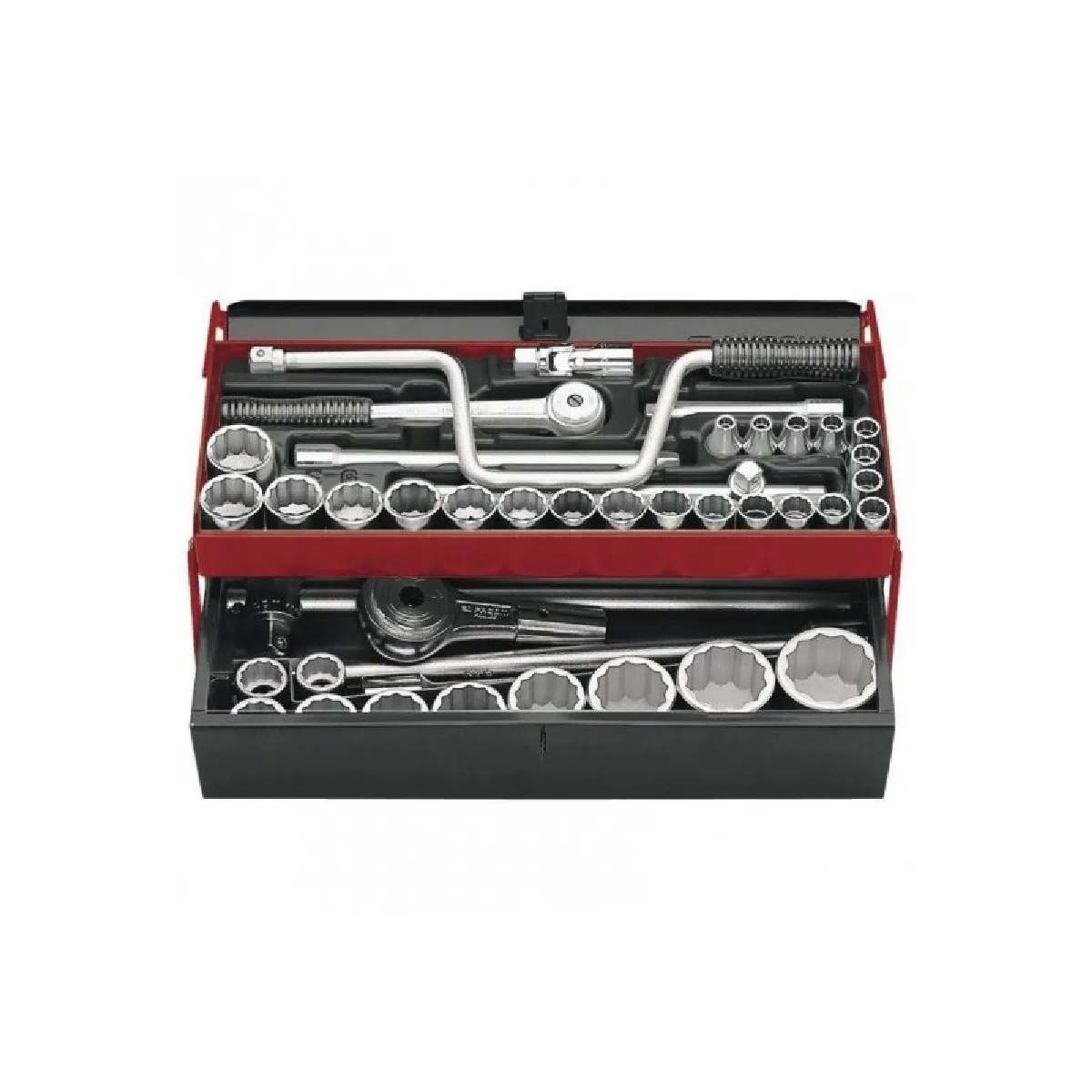 Coffret de douille 1/2" et 3/4" 12 pans DE 3/8" à 2" Facom SK.452U