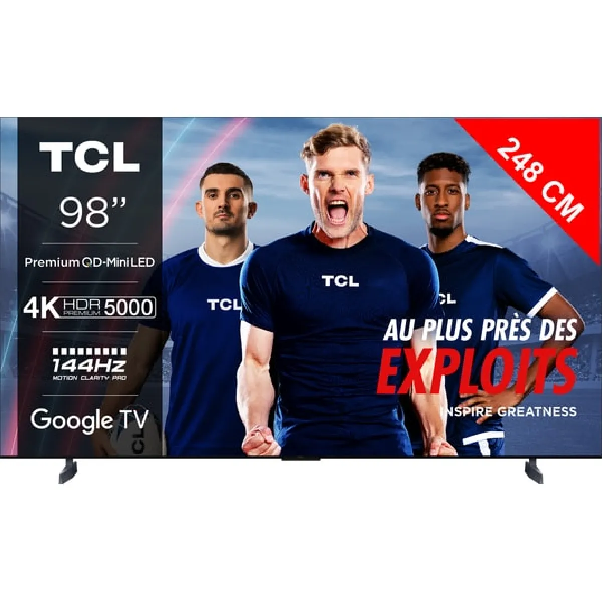 TV QLED 4K 248 cm 98XMQLED98 144Hz Google TV