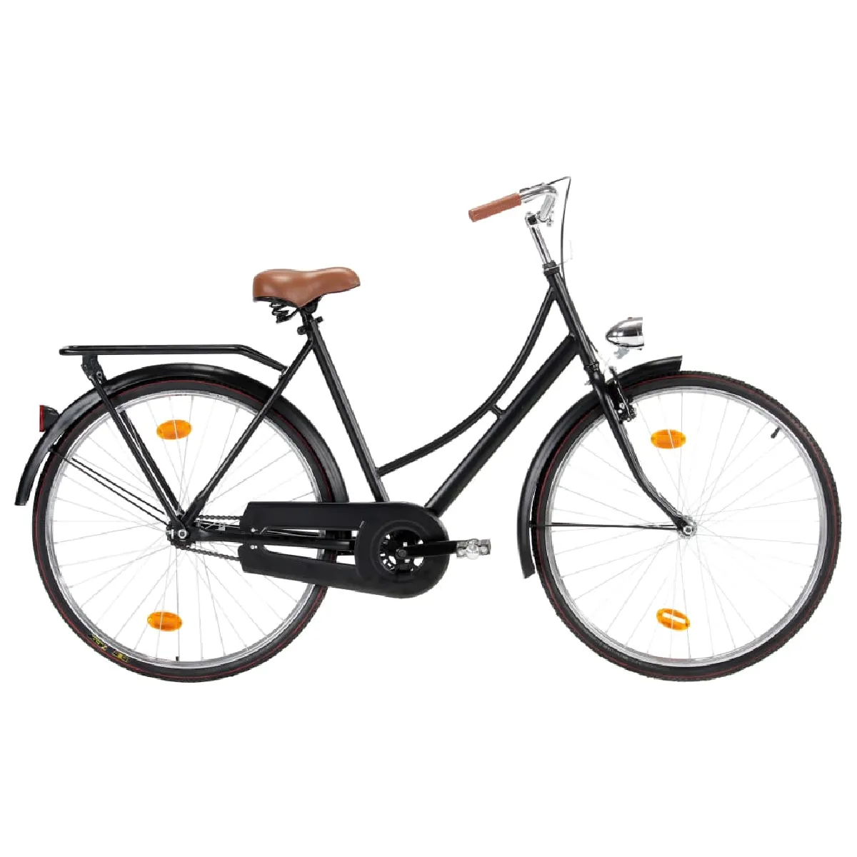 vidaXL Vélo hollandais à roue de 28 pouces 57 cm pour femmes