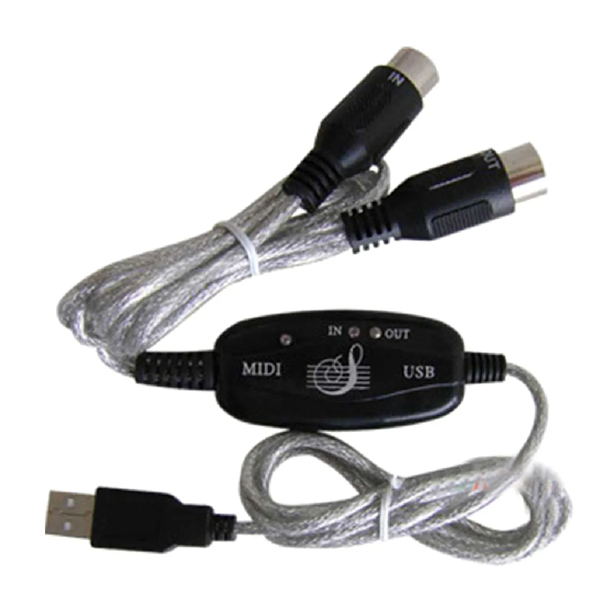 Adaptateur câble MIDI vers USB