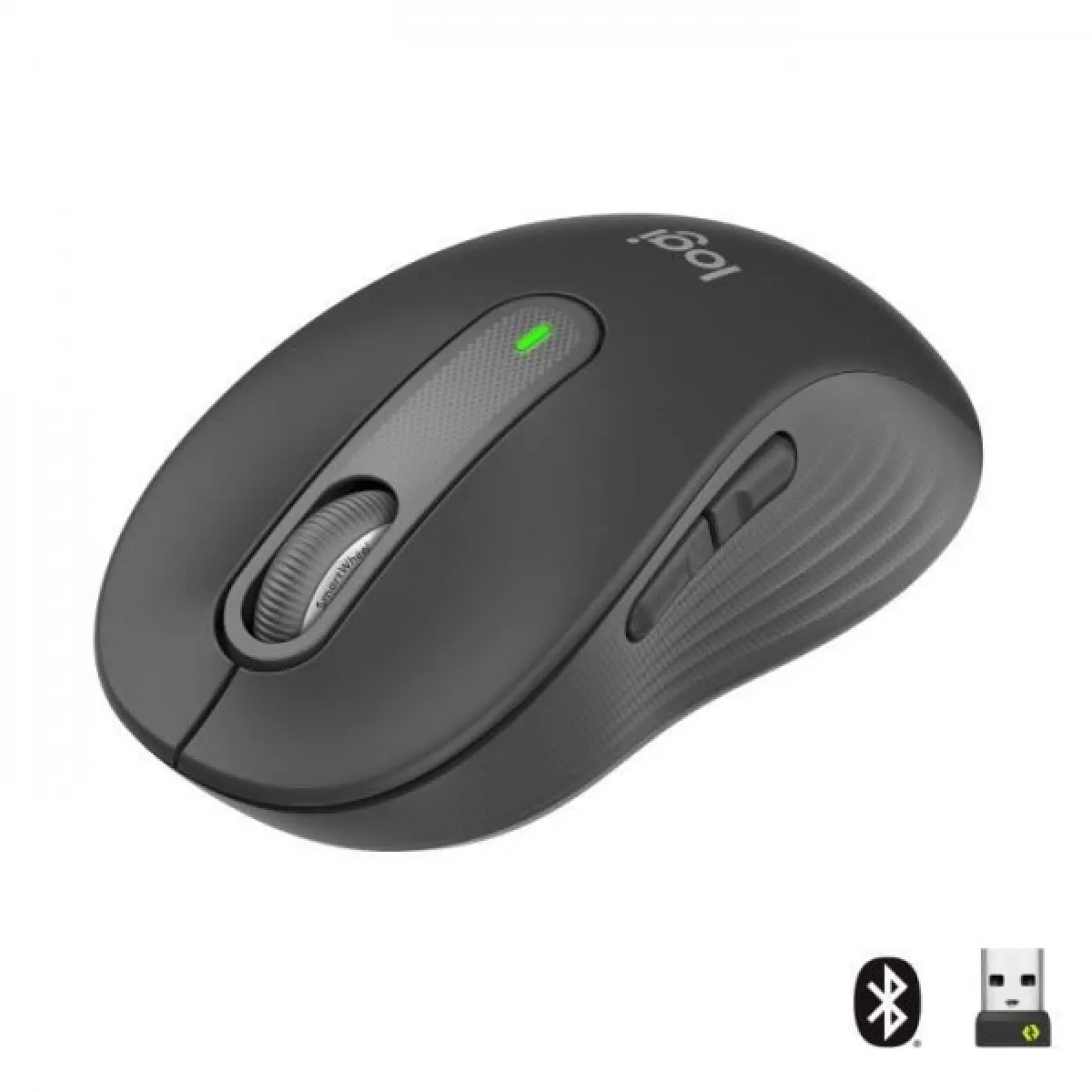 Souris Sans Fil Logitech Signature M650 - Silencieuse, Bluetooth, Boutons Programmables - Graphite