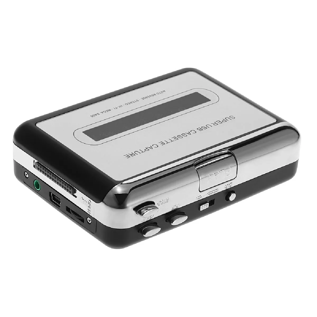 Portable MP3 Cassette Capture MP3 USB Ruban adhésif PC Super MP3 Music Player Audio Converter Video Recorder Player Cassette à MP3 -