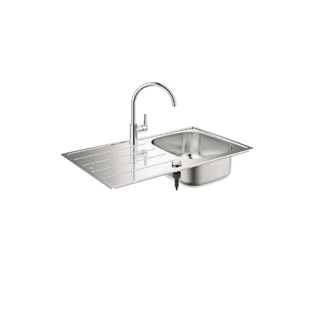 Pack évier inox + mitigeur chromé - 31562SD1 - GROHE