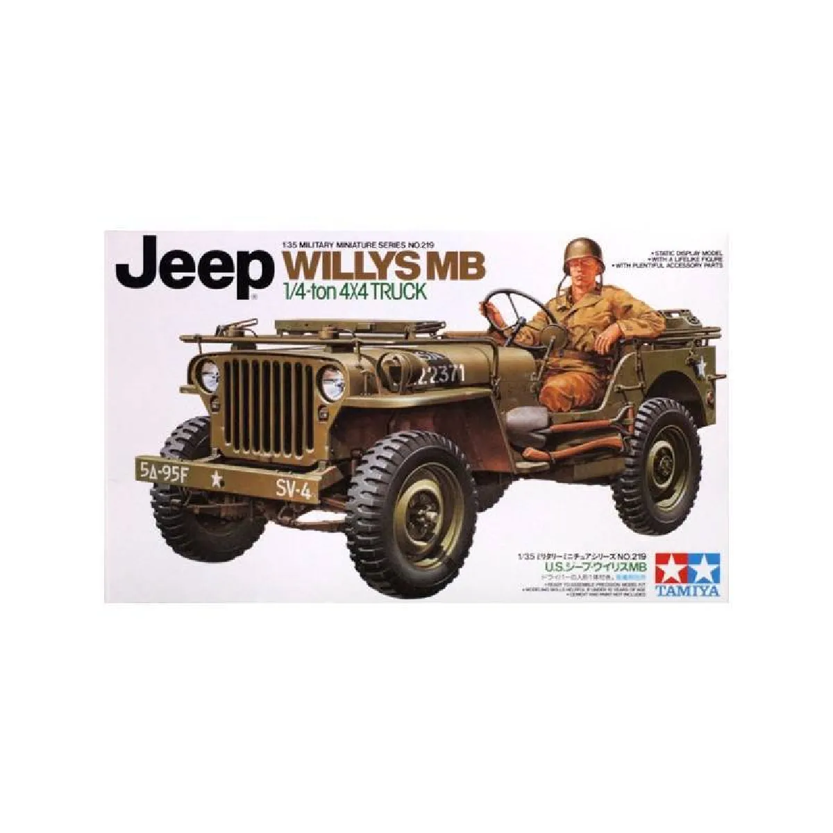 Maquette Voiture Maquette Camion Jeep Willys Mb 1/4-ton 4x4 Truck