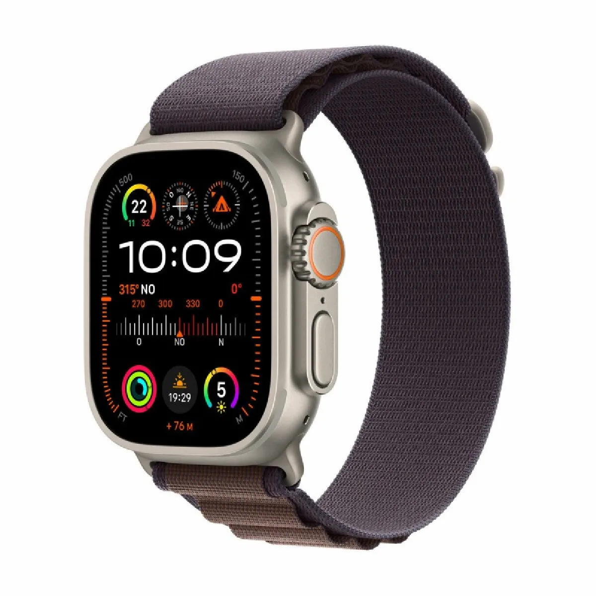 Montre intelligente Apple MREW3TY/A Titane 49 mm