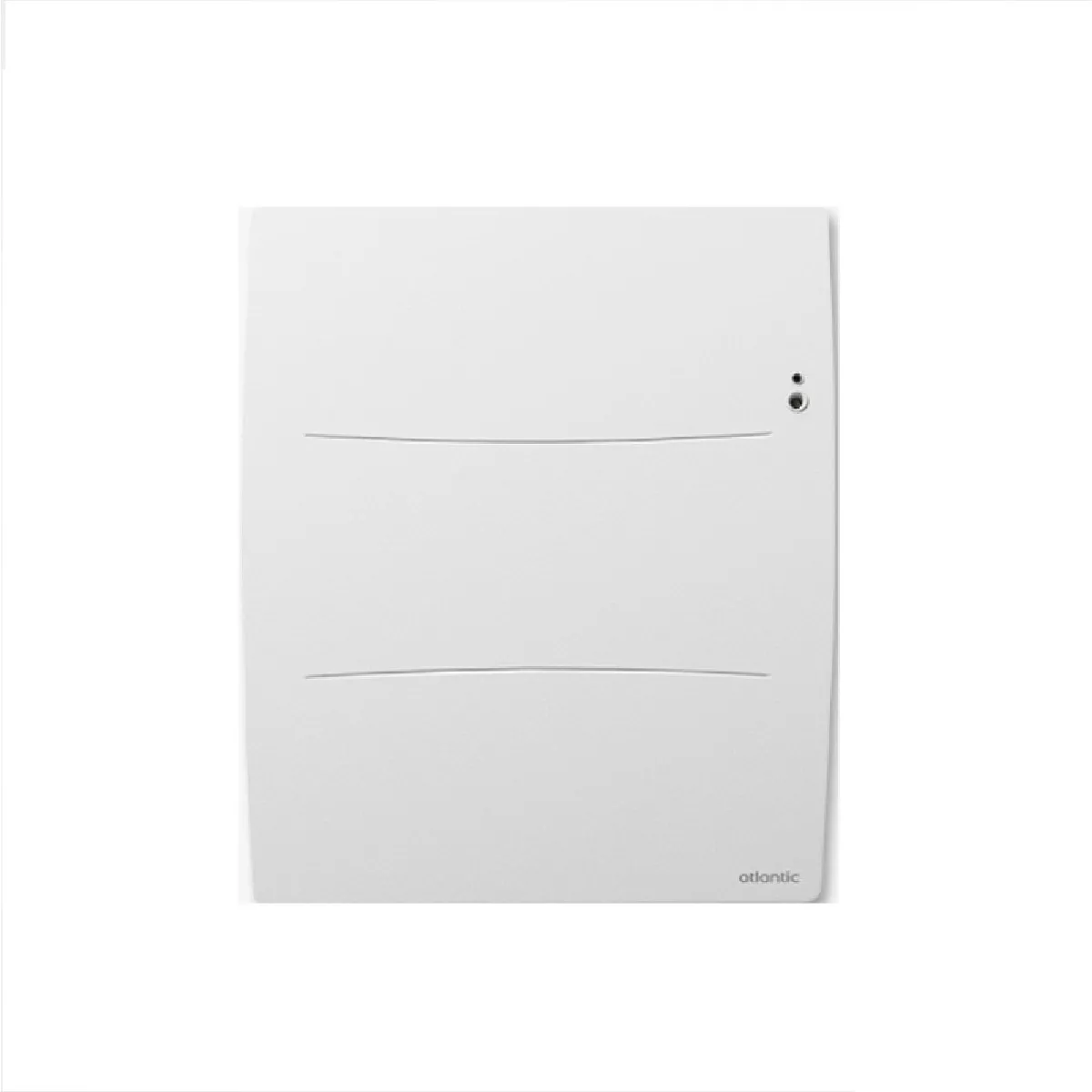 Radiateur chaleur 750W AGILIA horizontal pilotage intelligent connecté blanc carat ATLANTIC 503121