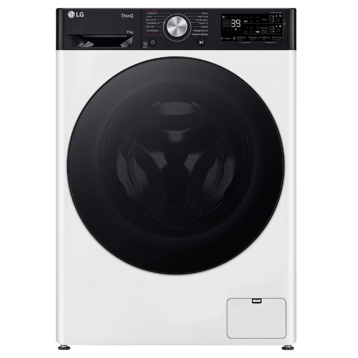 Lave-linge hublot 11kg 1400 tours/min blanc - F14R78WSTA - LG