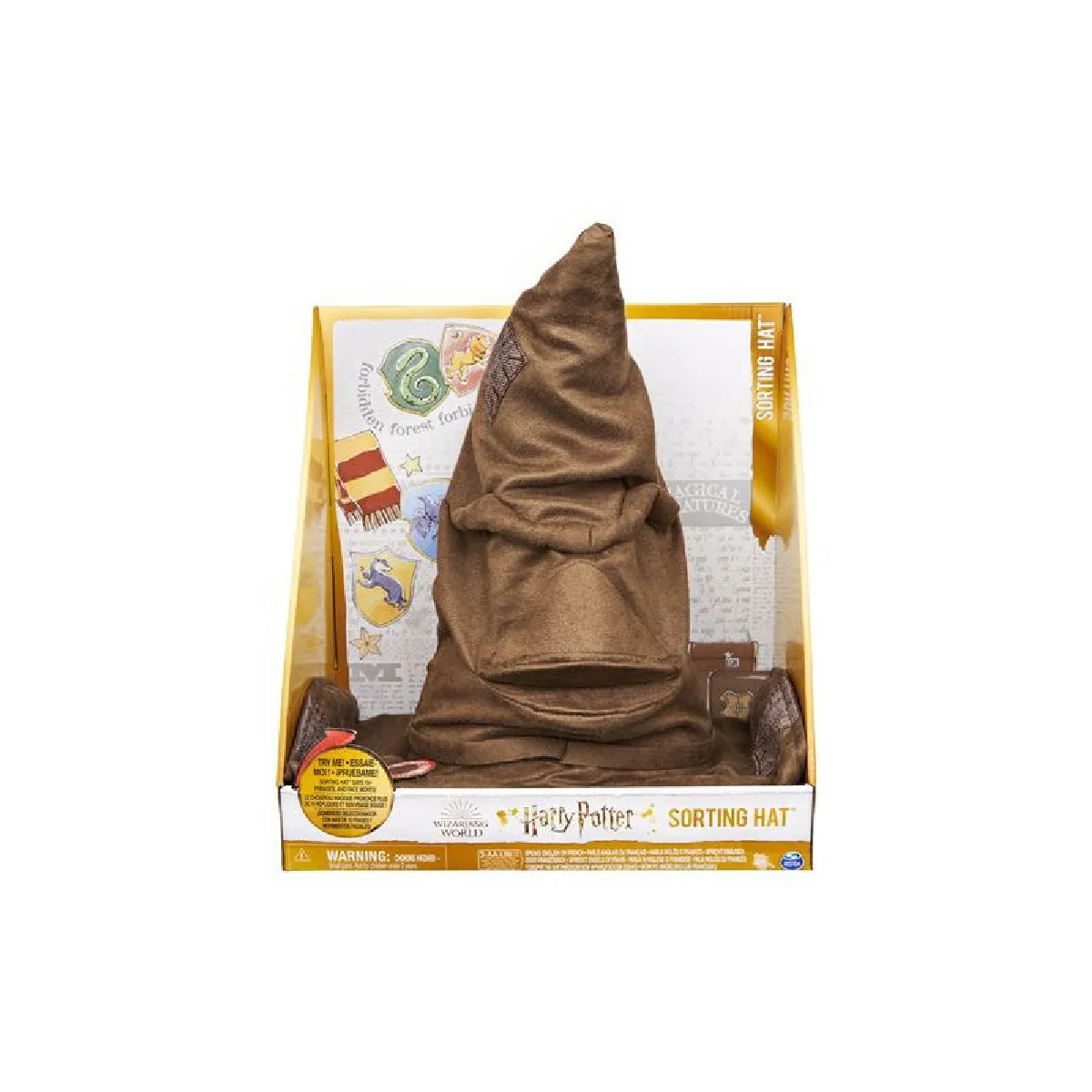 Peluche interactive Harry Potter Choixpeau Magique Interactif Wizarding World