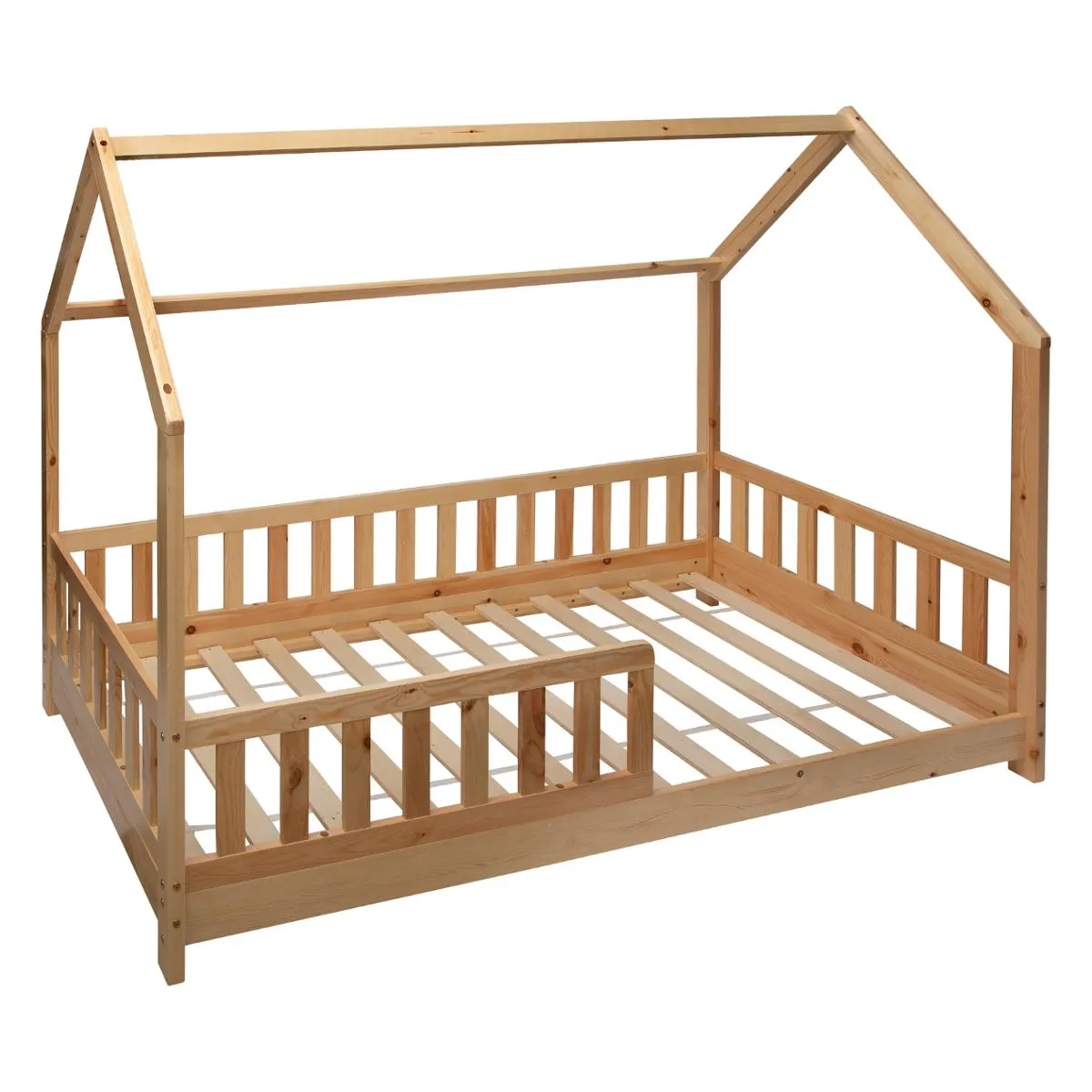 Lit cabane en bois pour enfant Bosco de 90 x 190 cm - Atmosphera