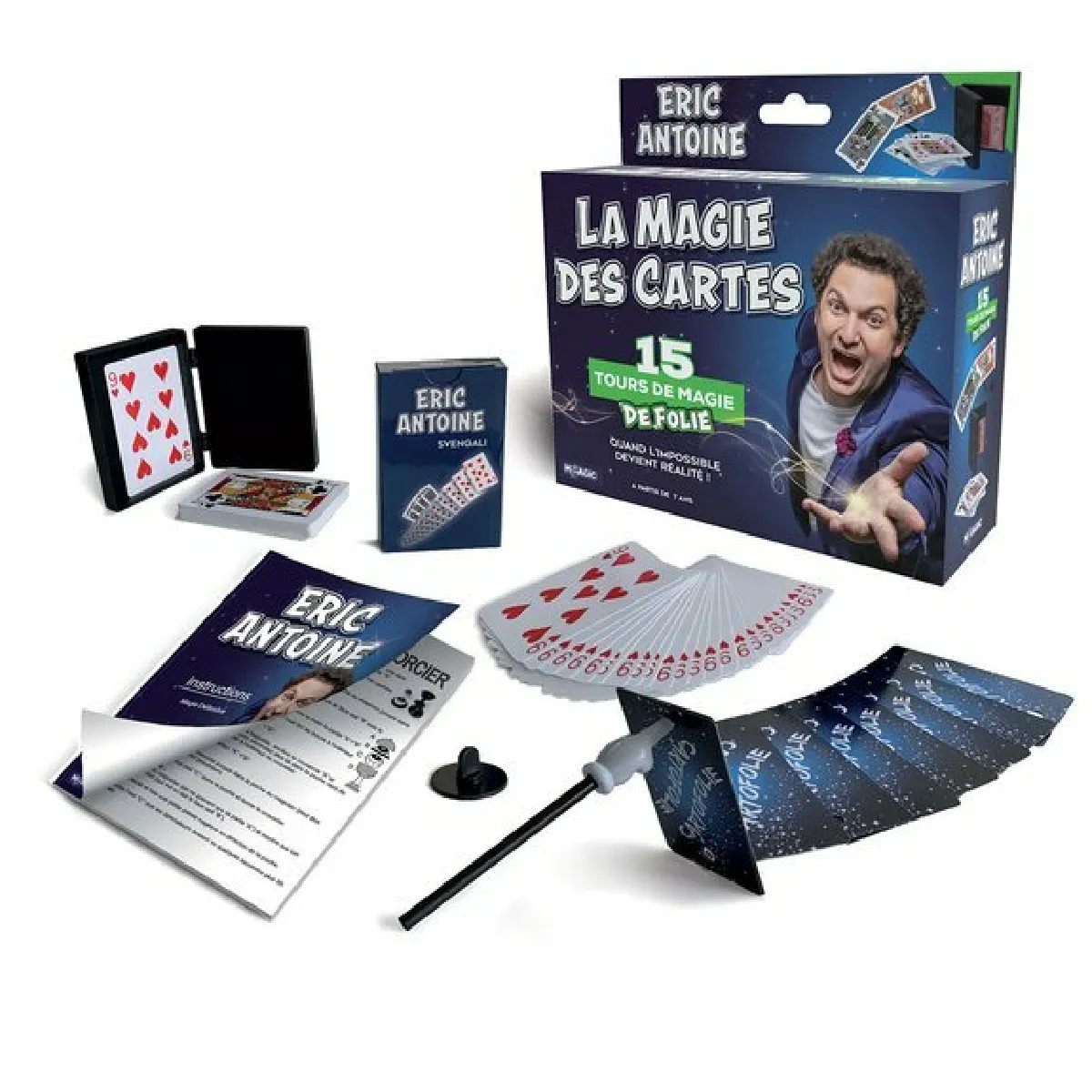 coffret éric Antoine - La magie des cartes