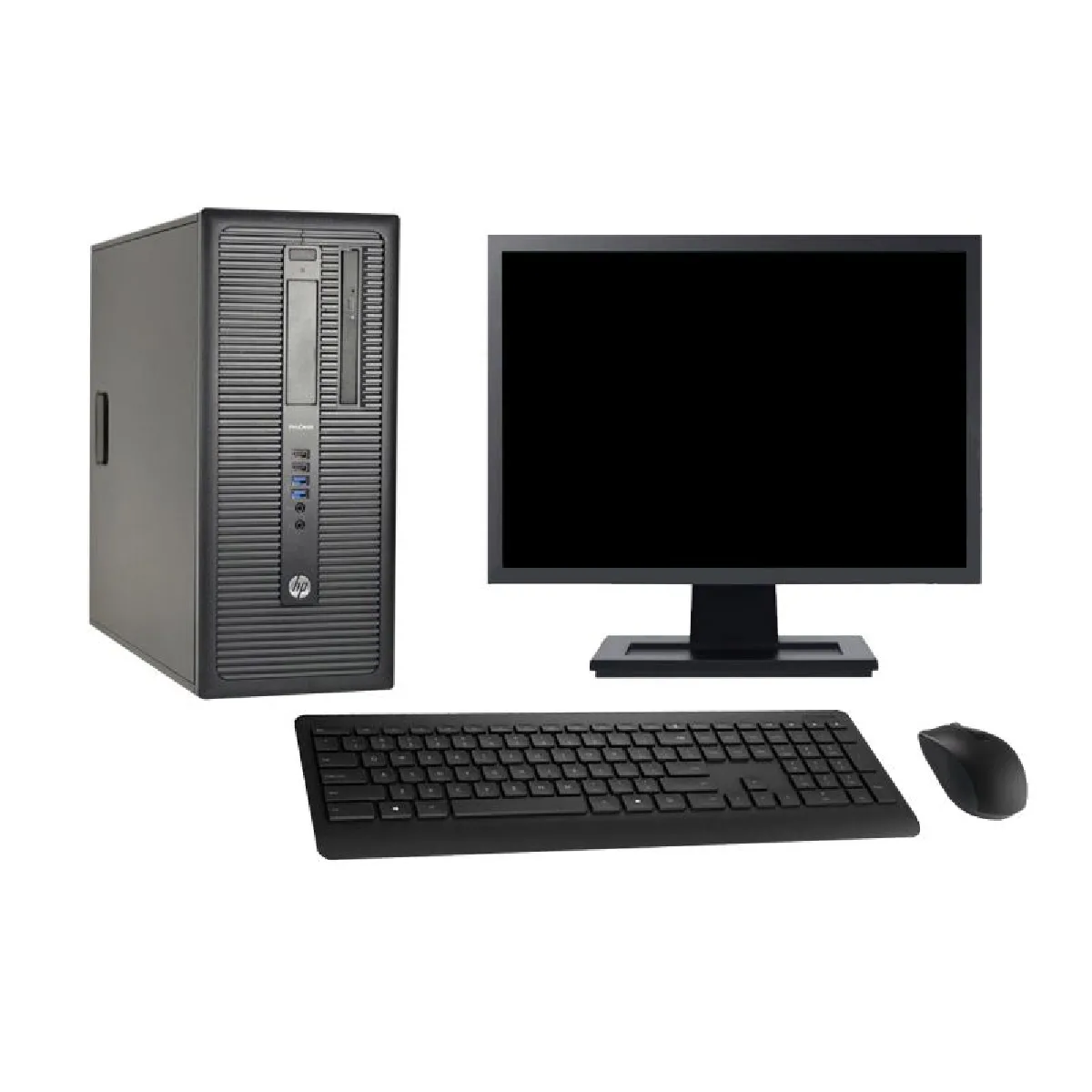 PC Tour HP ProDesk 600 G1 Ecran 22" i5-4570 RAM 8Go Disque 1To Windows 10 Wifi