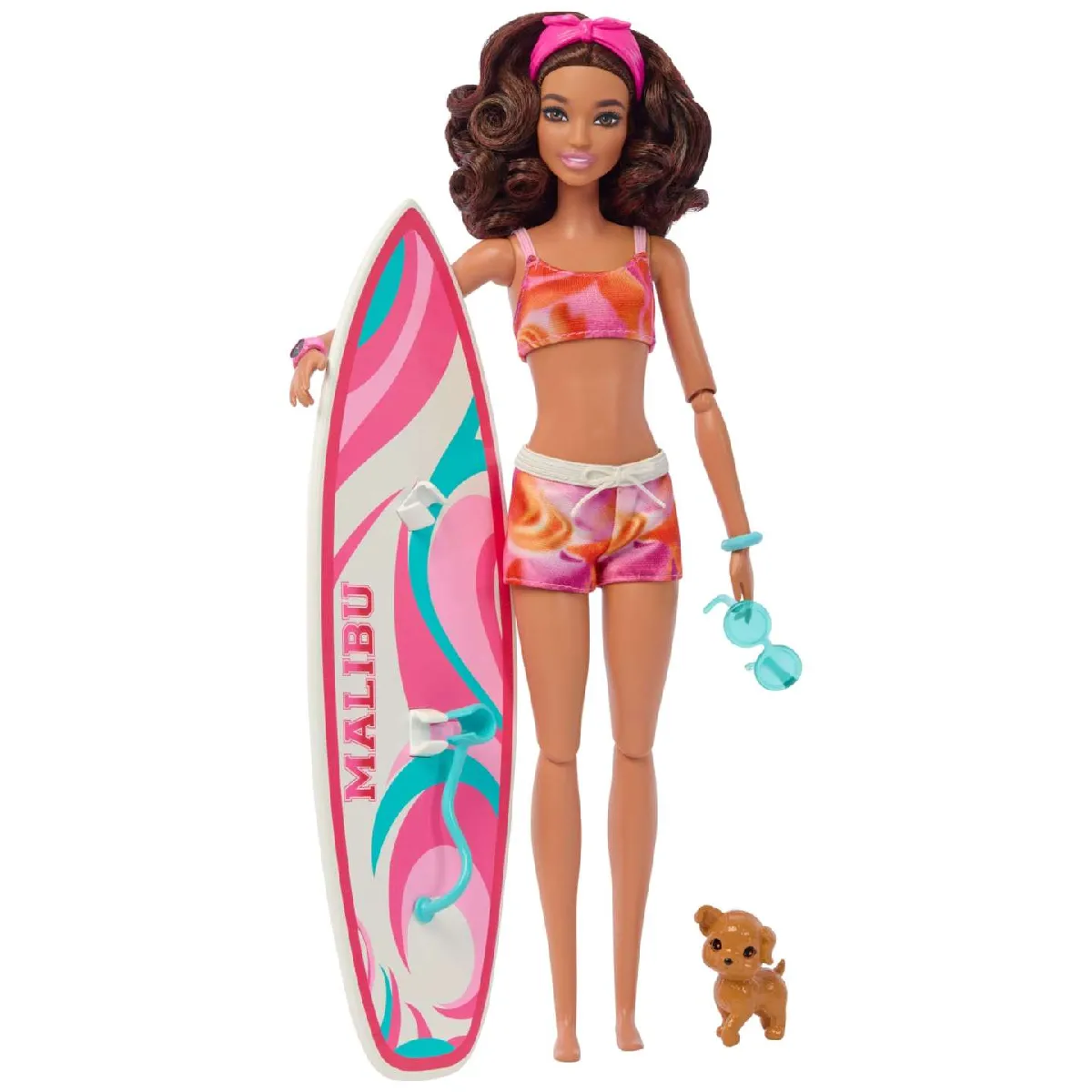 mattel-barbie-coffret-surf-avec-poupee-mannequin-malibu-et-accessoires-multicolore-0194735162406