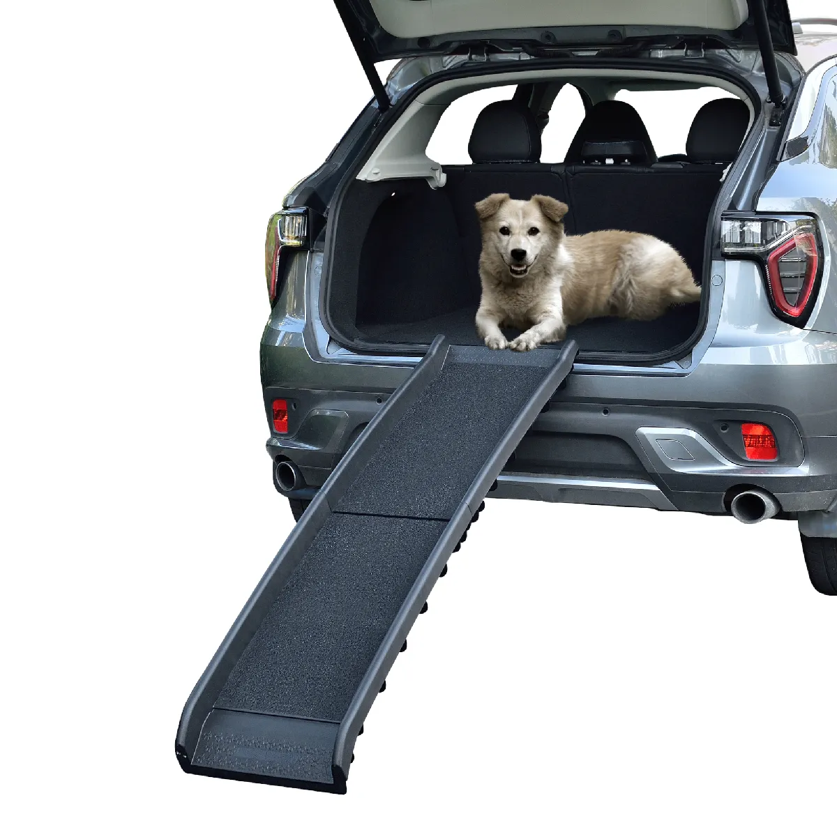 Rampe pour chien pliable noir [en.casa]