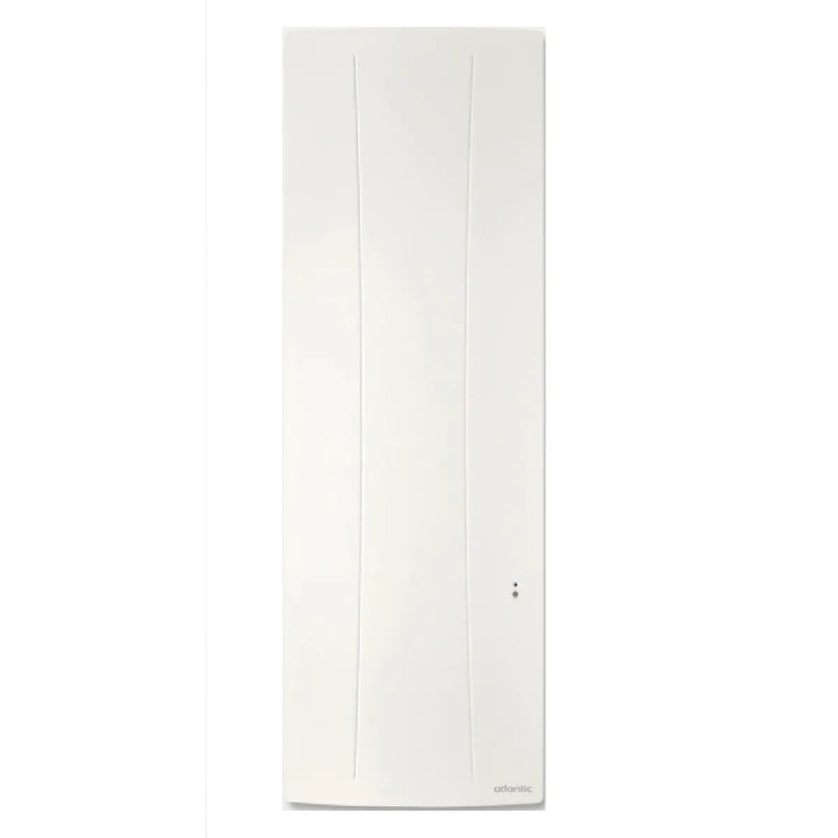 Radiateur chaleur 1800W AGILIA vertical pilotage intelligent connecté blanc carat ATLANTIC 518418