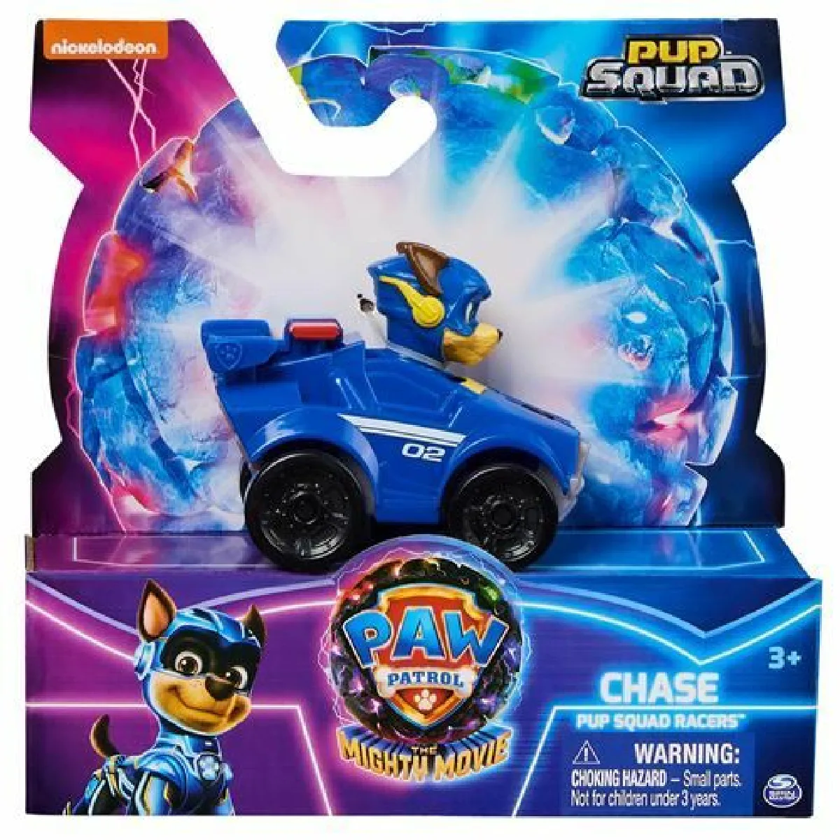 Voiture Paw Patrol La Pat Patrouille Racer Pup Squad The Mighty Movie Modèle aléatoire