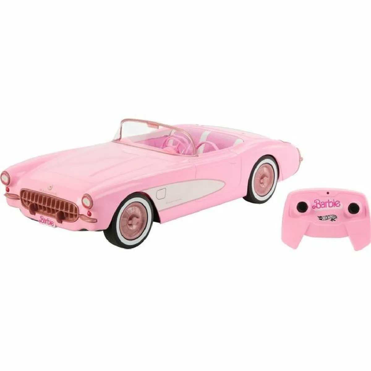 Voiture Radiocommandée de Barbie - Hot Wheels