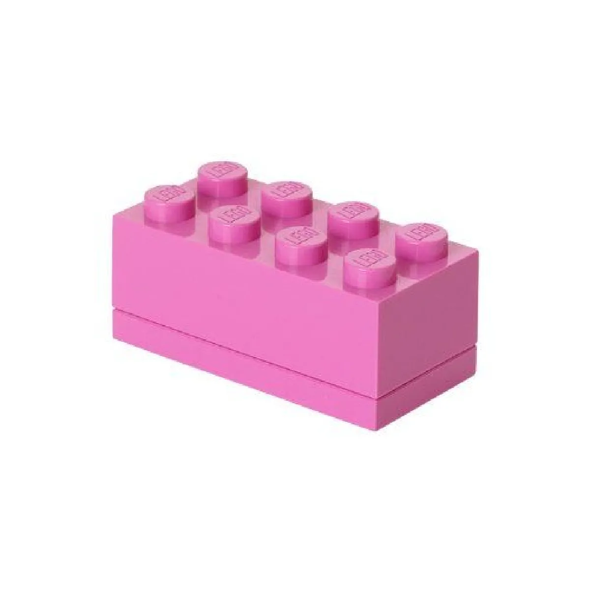 Lego - 40121739 - Ameublement Et Décoration - Boîte Miniature - Rose Foncé - 8 Plots