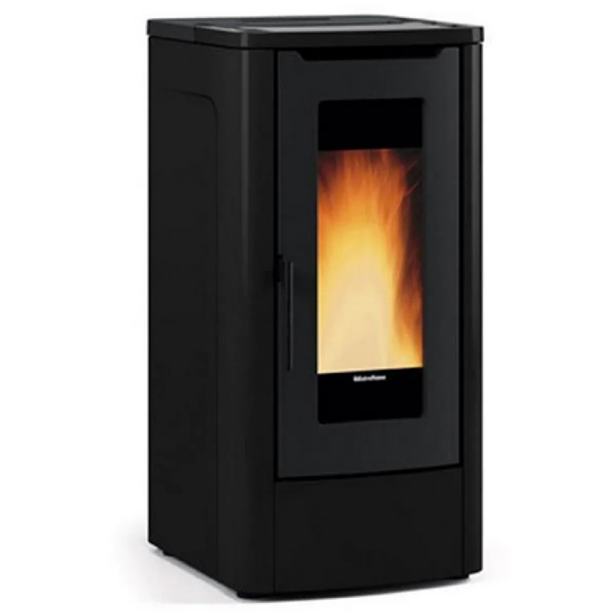 Poêle à granulés de bois 10kw noir - teoremanoir - NORDICA EXTRAFLAME