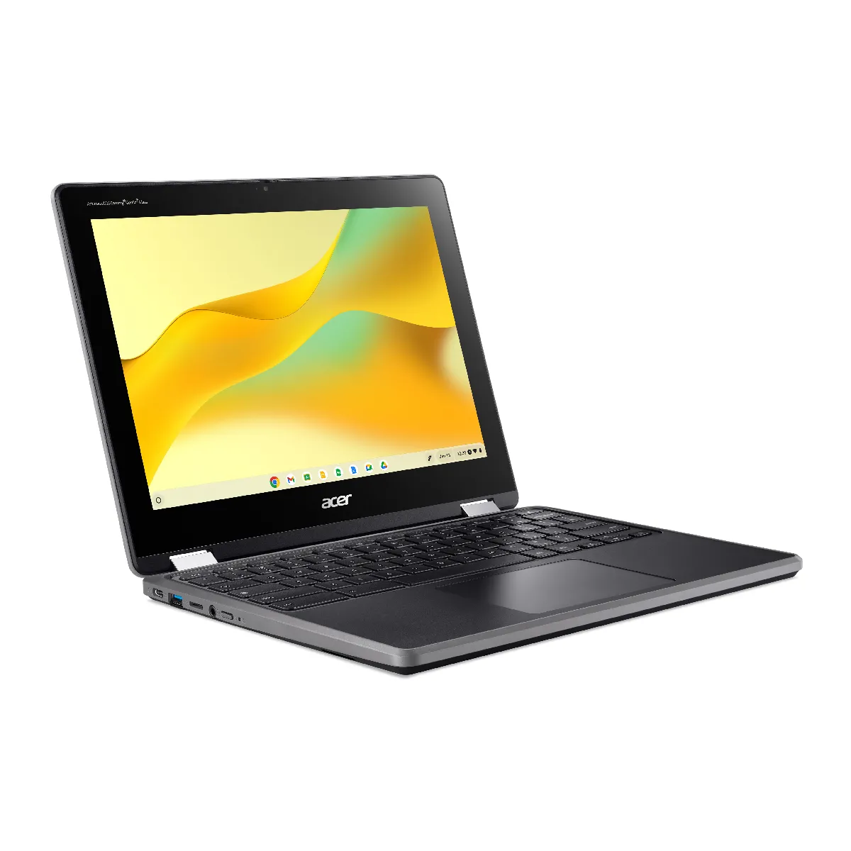 Acer Chromebook R856TNTCO-C8VU 30,5 cm (12') Écran tactile HD+ Intel® N N100 8 Go LPDDR5-SDRAM 128 Go eMMC Wi-Fi 6E (802.11ax) ChromeOS Noir