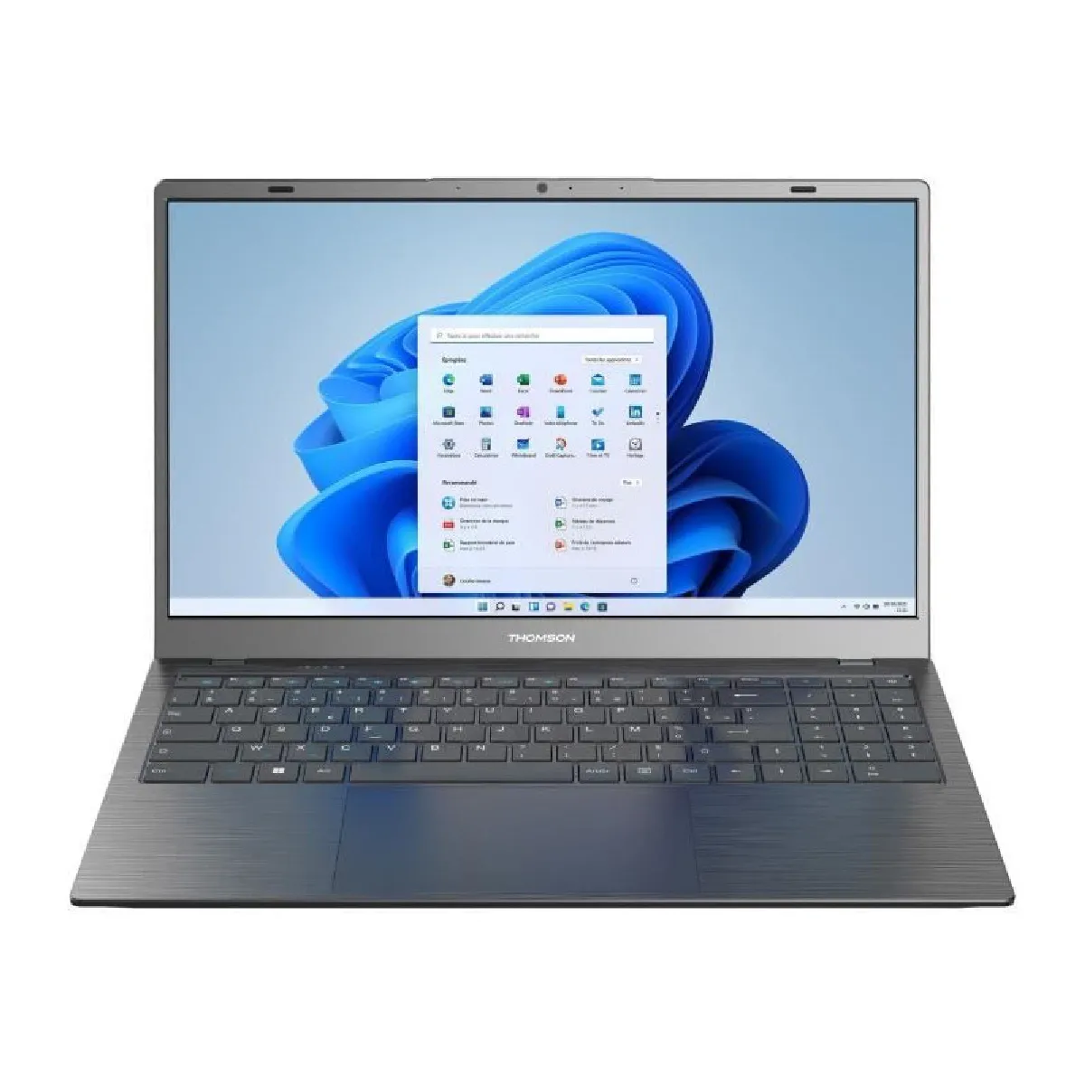 PC Portable Notebook - THOMSON NEO15 - 15,6 FHD - i7-1195G7 - RAM 16Go - 512Go SSD - Windows 11H - Gris - AZERTY