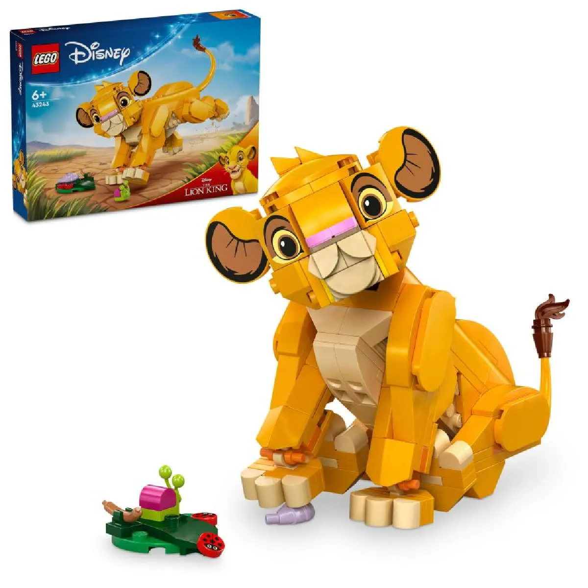 43243 Simba, le bébé du Roi lion LEGO® Disney? Classic