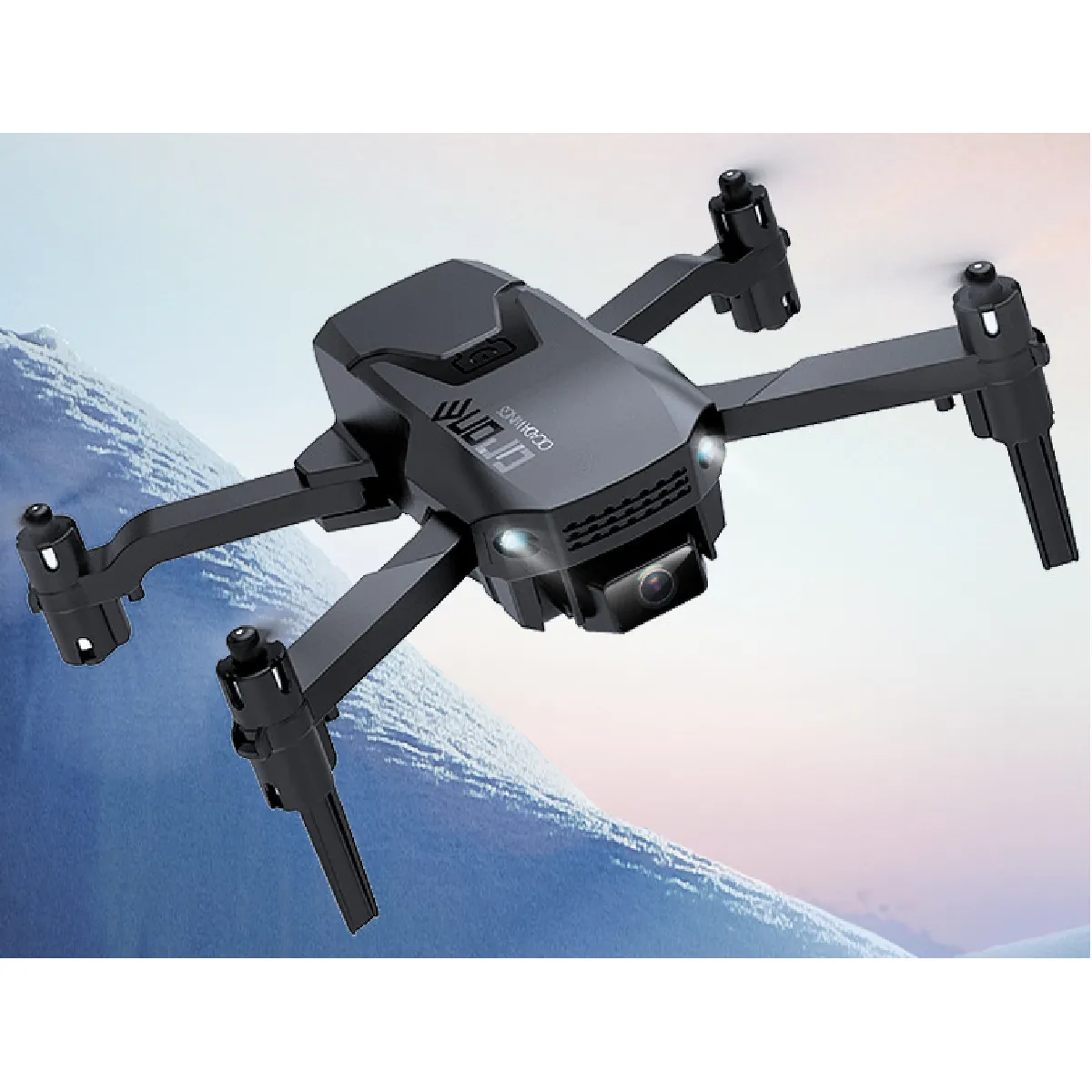 H1 mini drone caméra 4K HD 1080p wifi caméra FPV drone RC drone hautement pliable RC quadricoptère Dron M73 E88 -