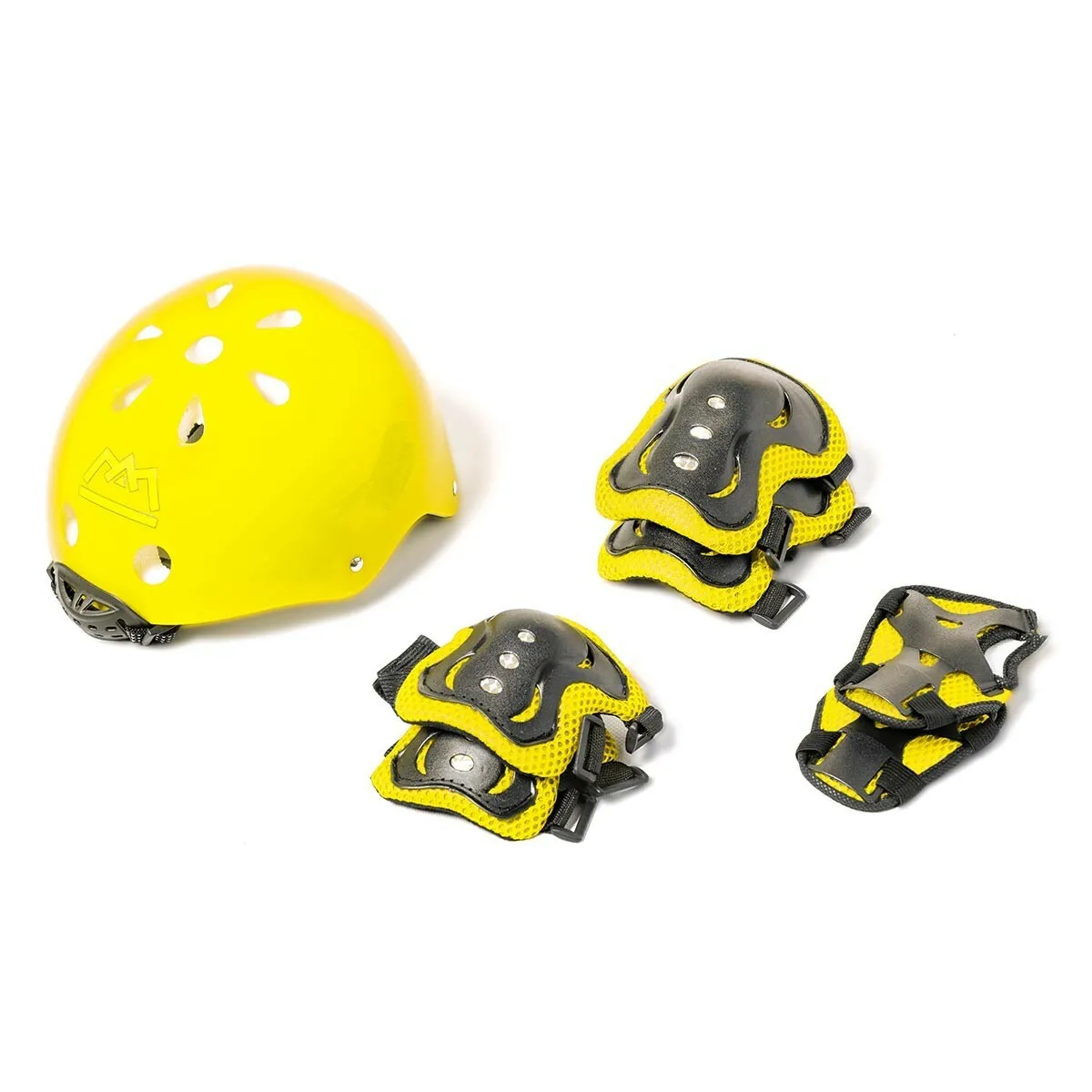 SET DE PROTECTION pour enfant avec casque ATLAS Jaune