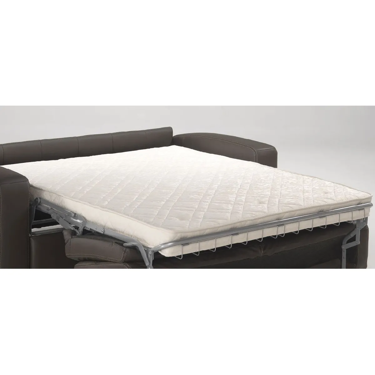 Matelas 10m pour Canapé Lit 160x200 Latex Naturel + Poli Lattex Indéformable Souple + Oreiller à Mémoire de Forme OFFERTS