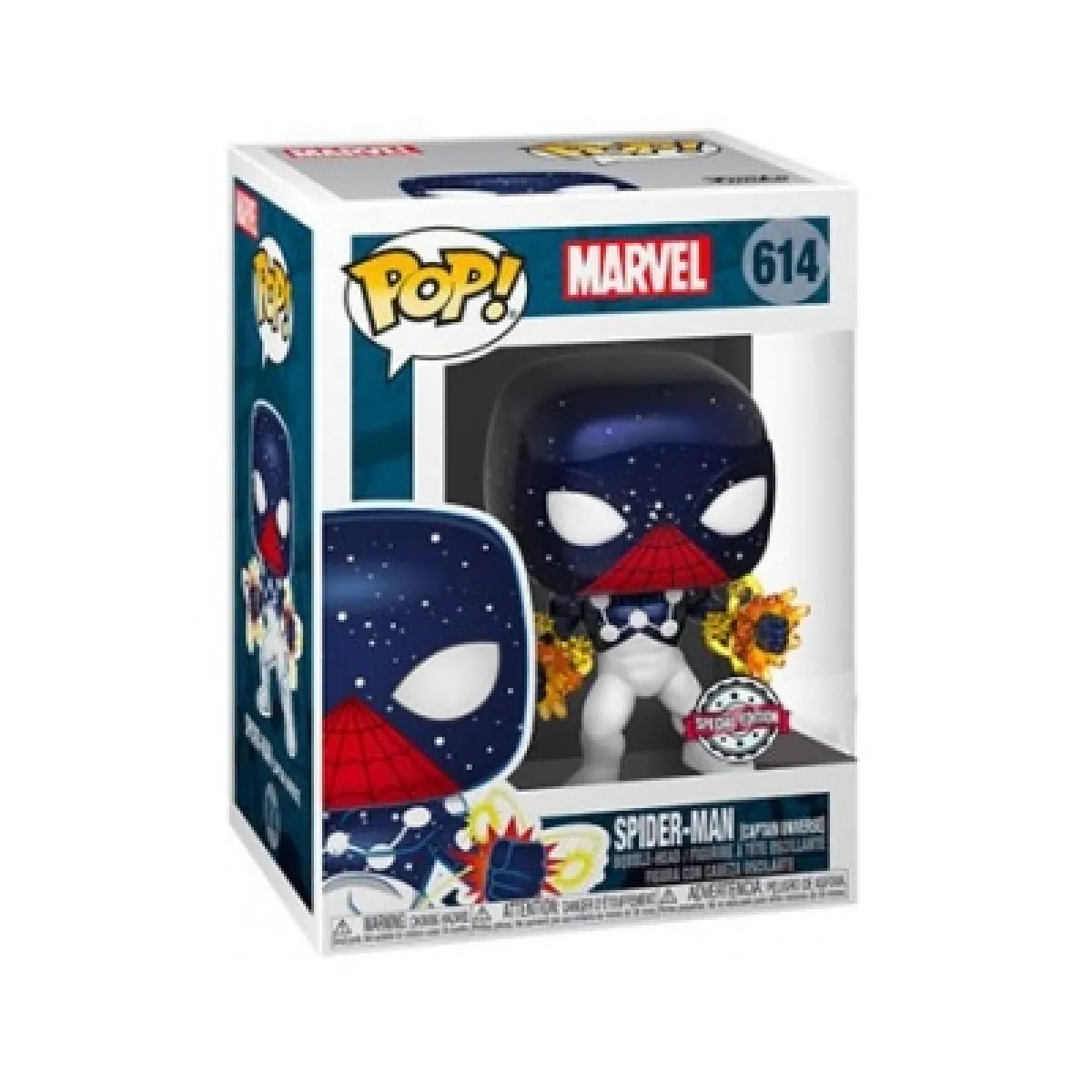 Funko POP Marvel Captain Universe Spider-Man exclusif 614