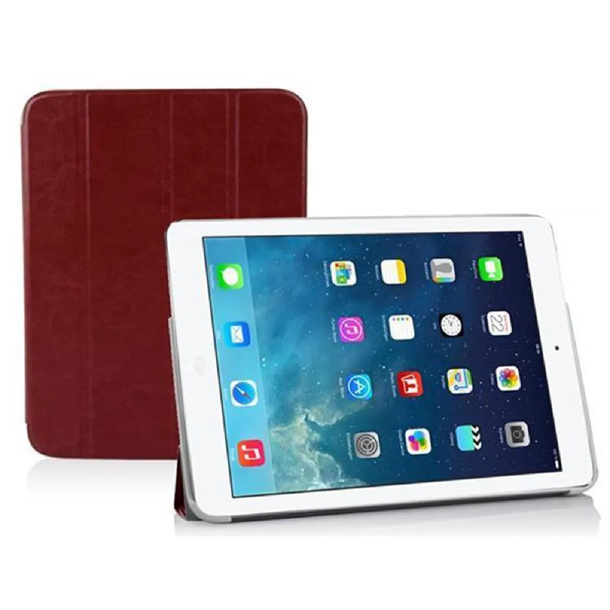 Etui iPad AIR 2 2014 / AIR 2013 en Brun Coque