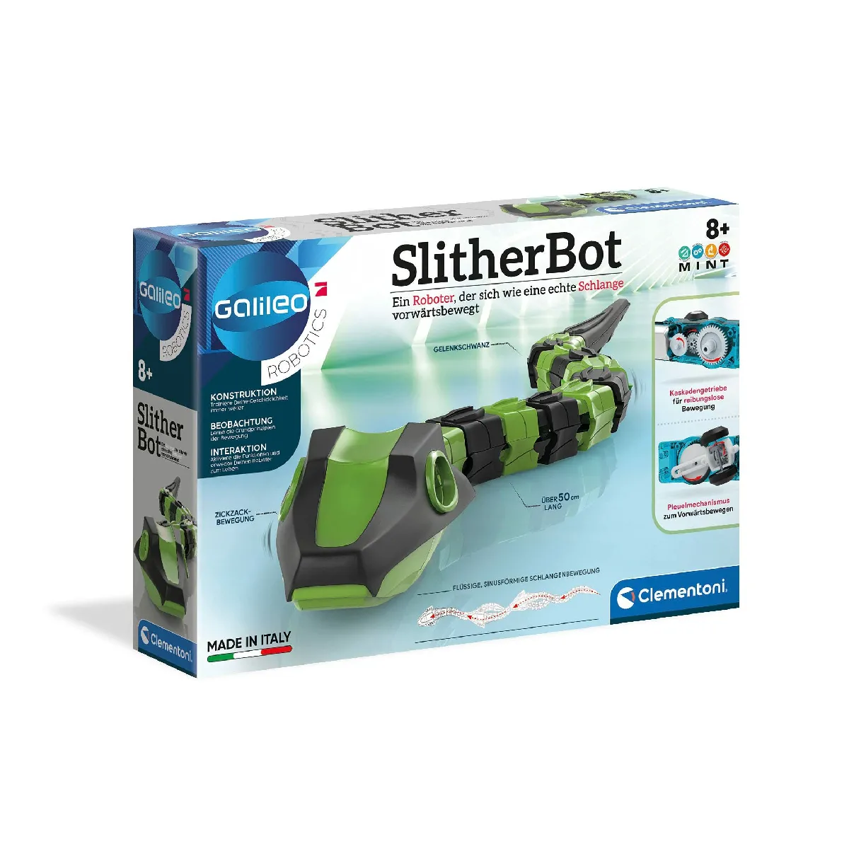 SlitherBot, Experimentierkasten