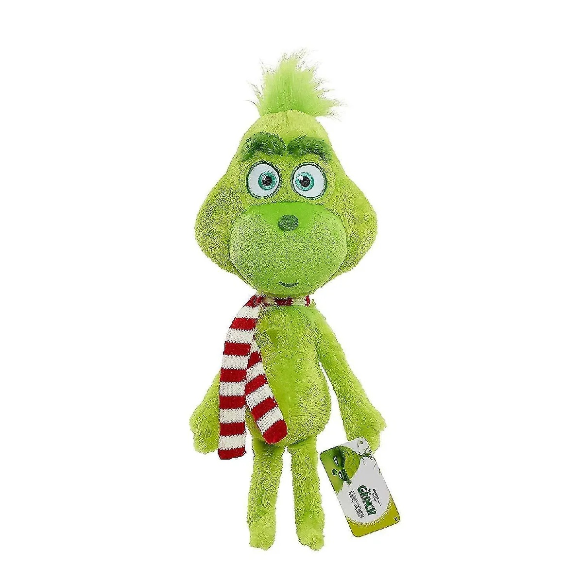 Film de jouet de poupée peluche de Grinch autour du cadeau d'anime