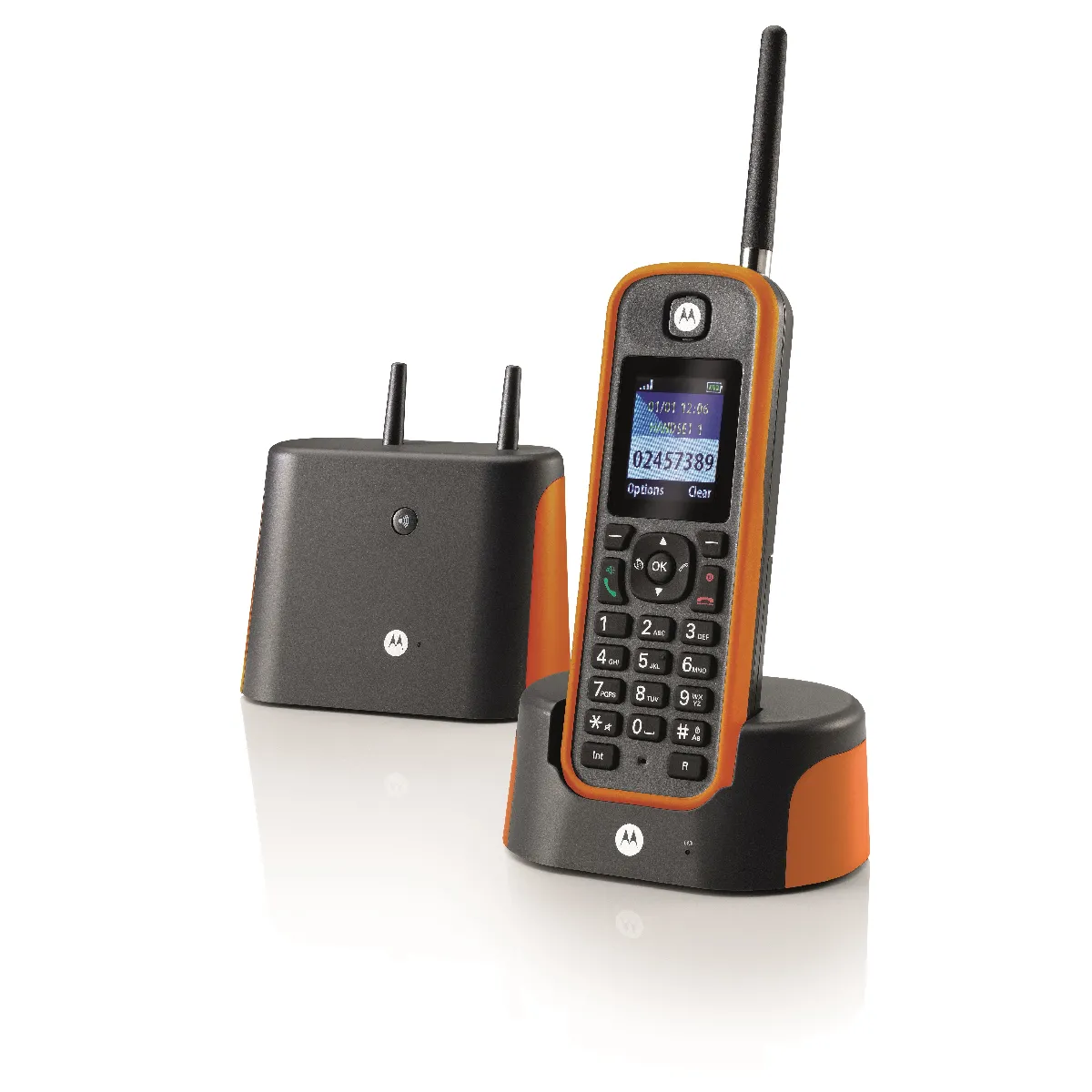 Téléphone fixe sans fil sans répondeur - O201 - Solo Orange