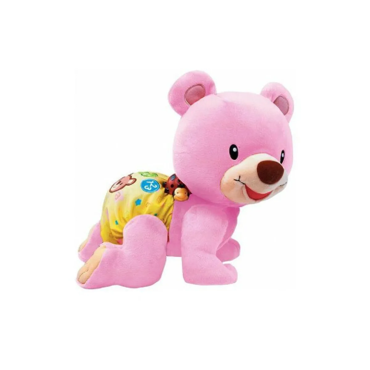 Peluche interactive Vtech Ourson 1 2 3 suis moi Rose Peluche interactive Rue du Commerce