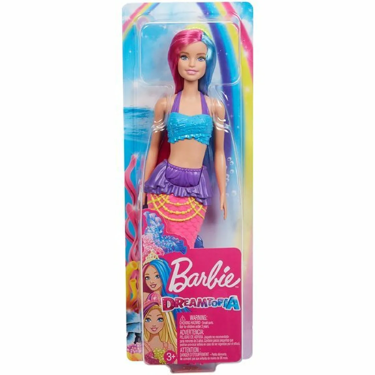 Barbie sirène Dreamtopia rose