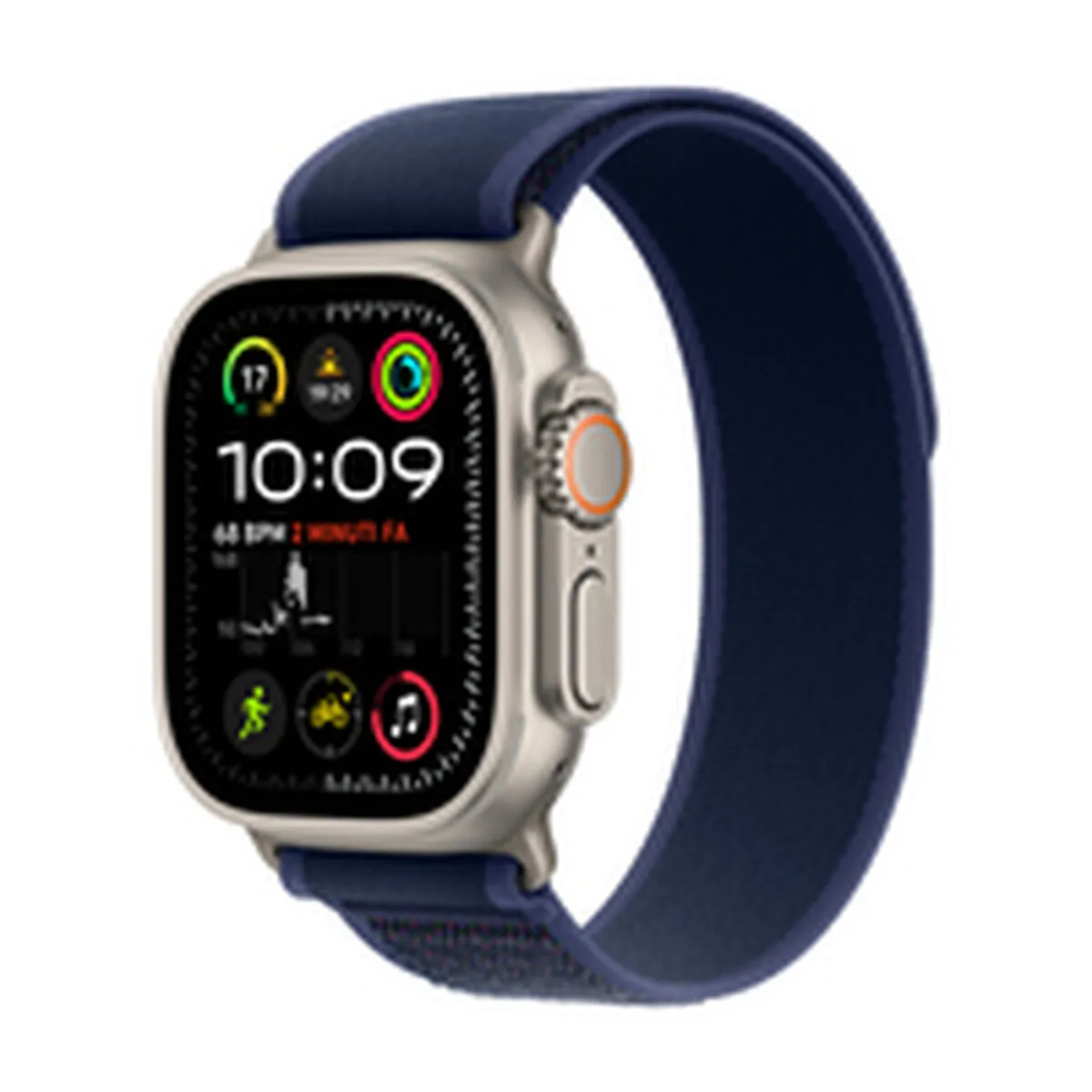 Montre intelligente Apple Watch Ultra2 1,92 Bleu Titane 49 mm