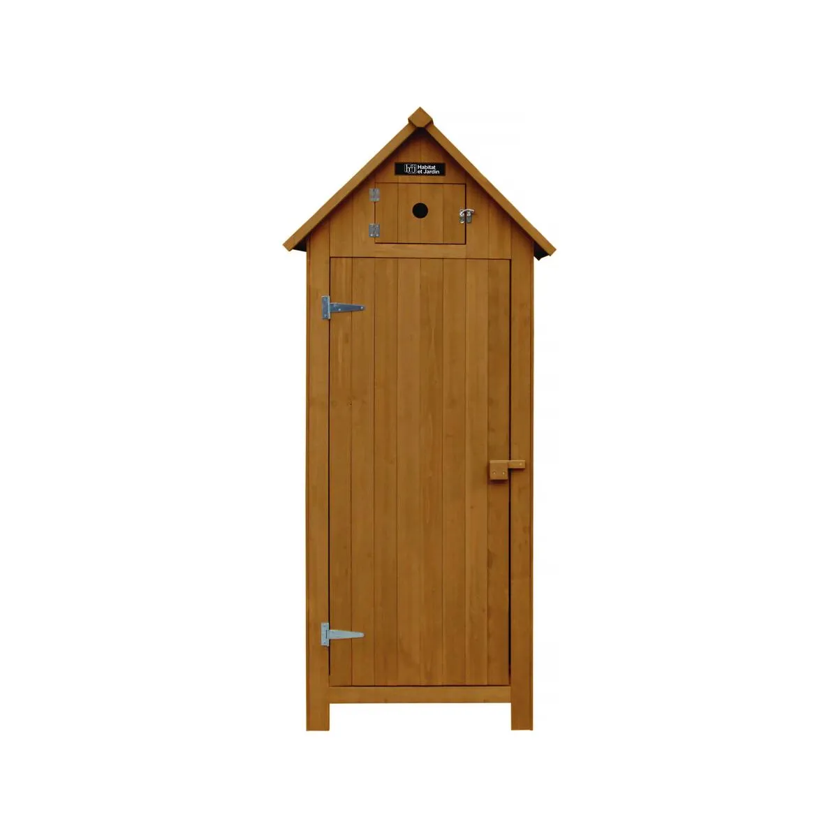 Armoire de jardin Cabanon - 77 x 54.5 x 179 cm - Marron