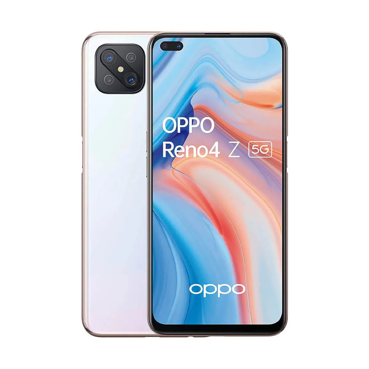 Oppo Reno4 Z 5G 8 Go/128 Go Blanc (Blanc rosée) Double SIM