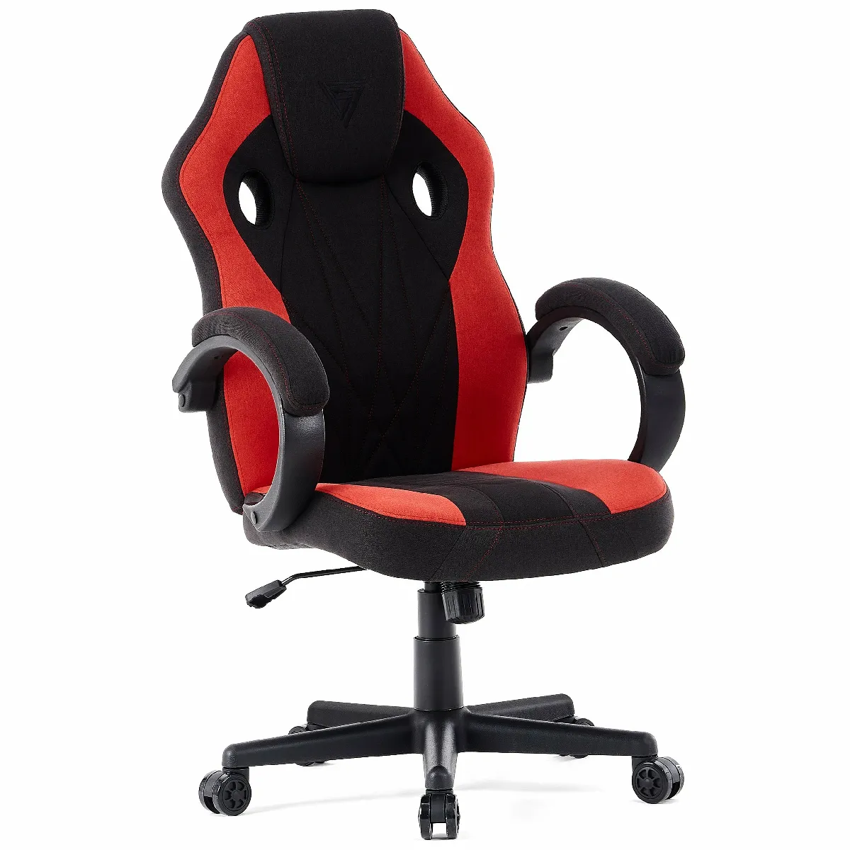 SENSE 7 Prism - Siège Gamer Fabric Gaming Chair noir et rouge