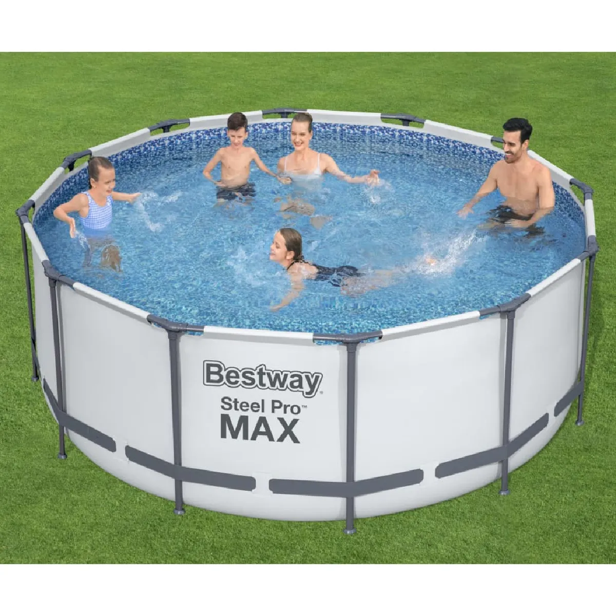 Bestway Ensemble de piscine Steel Pro MAX Rond 366x122 cm