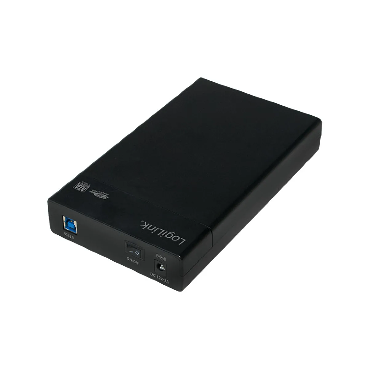 LogiLink Boîtier pour disque dur SATA 3,5', USB 3.0, noir ()