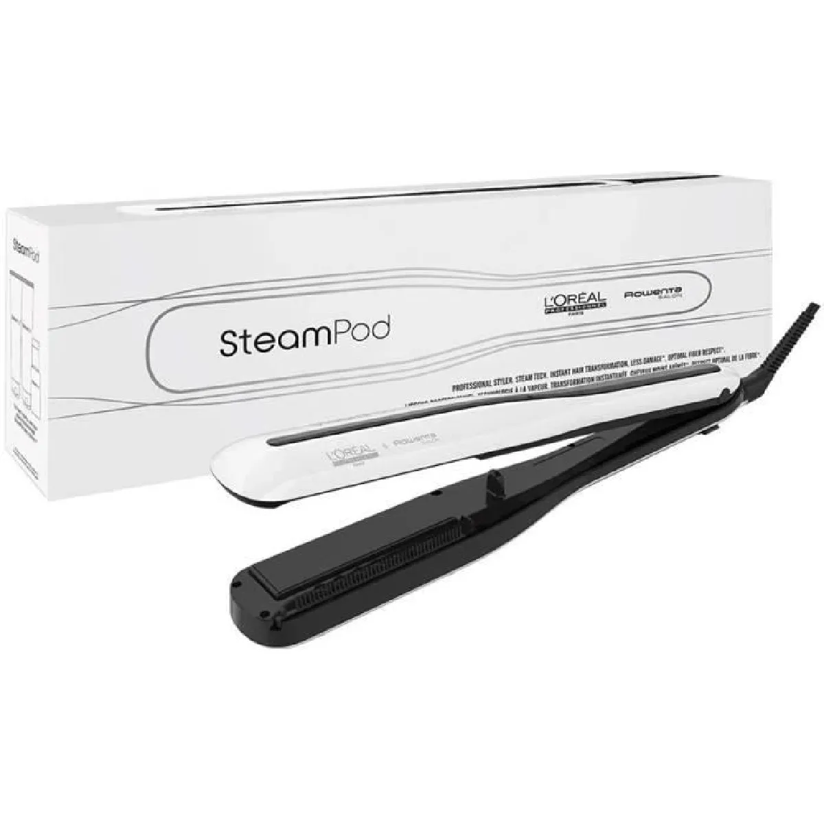 Steampod 3.0 Lisseur Cheveux Professionnel 2-en-1 : Lissage et Wavy - Technologie Vapeur - L'Oréal Professionnel